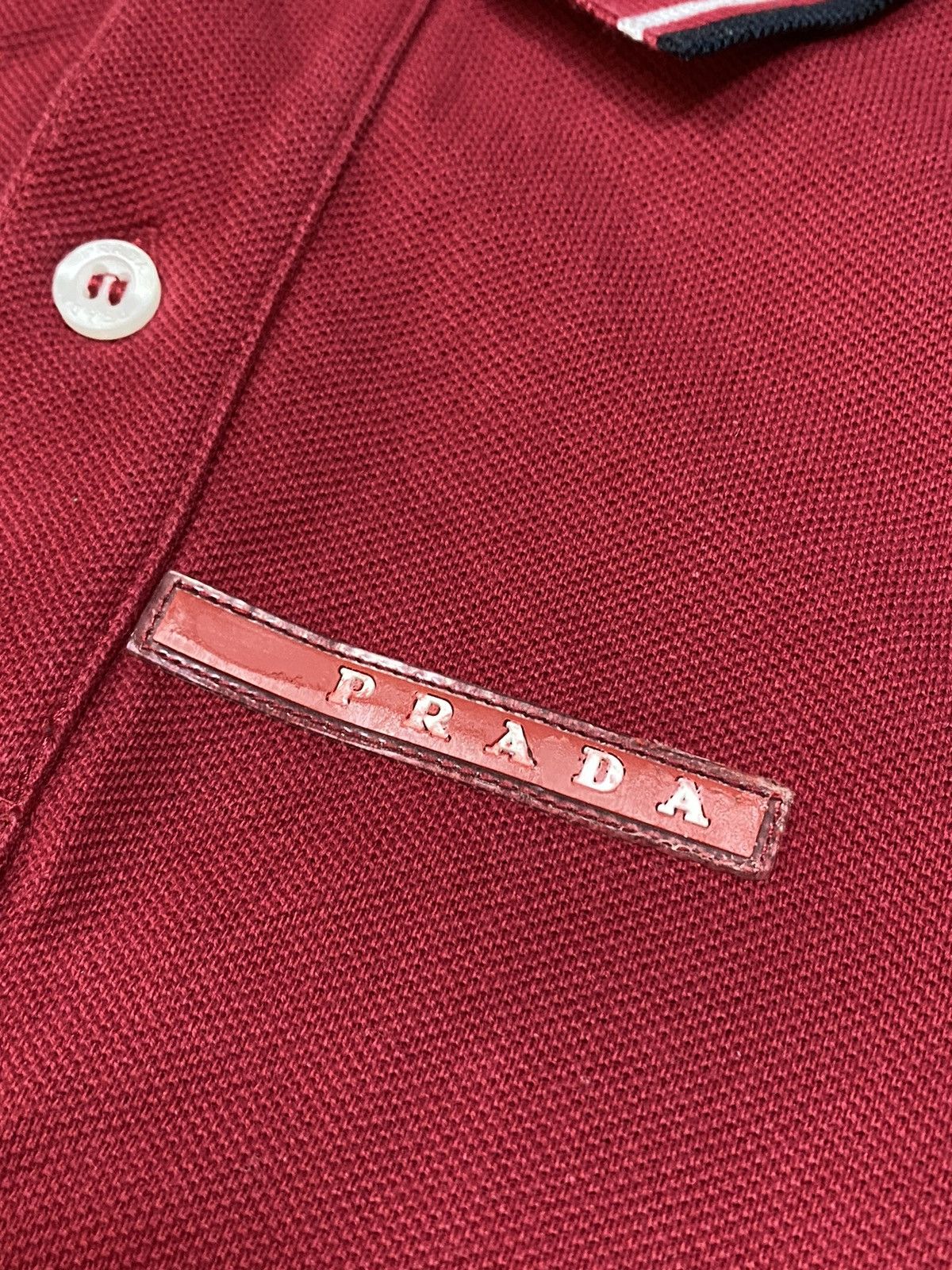 Prada Prada red tab vintage polo Size US M / EU 48-50 / 2 - 3 Thumbnail