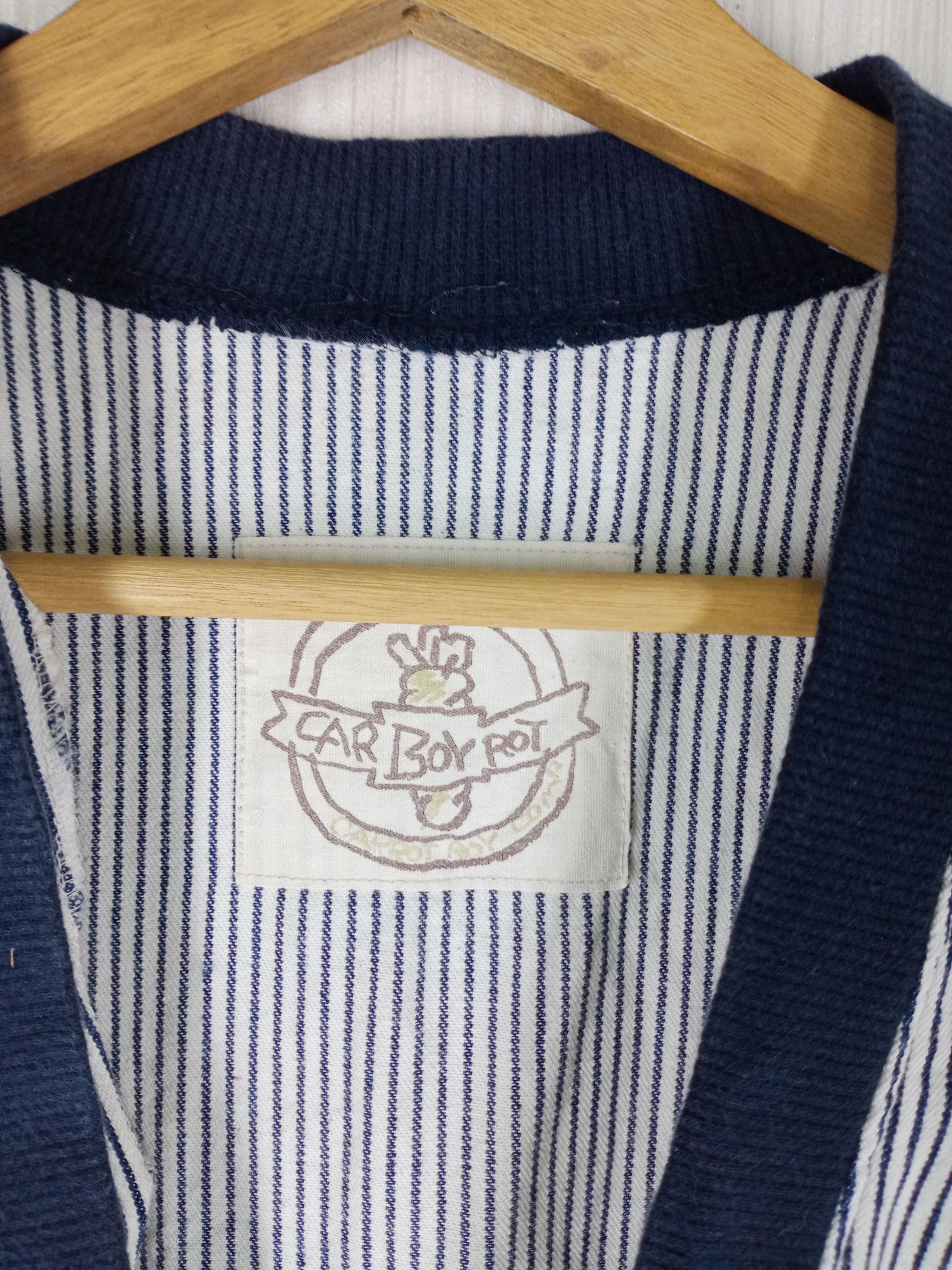 Japanese Brand Vintage Japanese Brand Cardigan Car Boy Rot Size US L / EU 52-54 / 3 - 7 Thumbnail