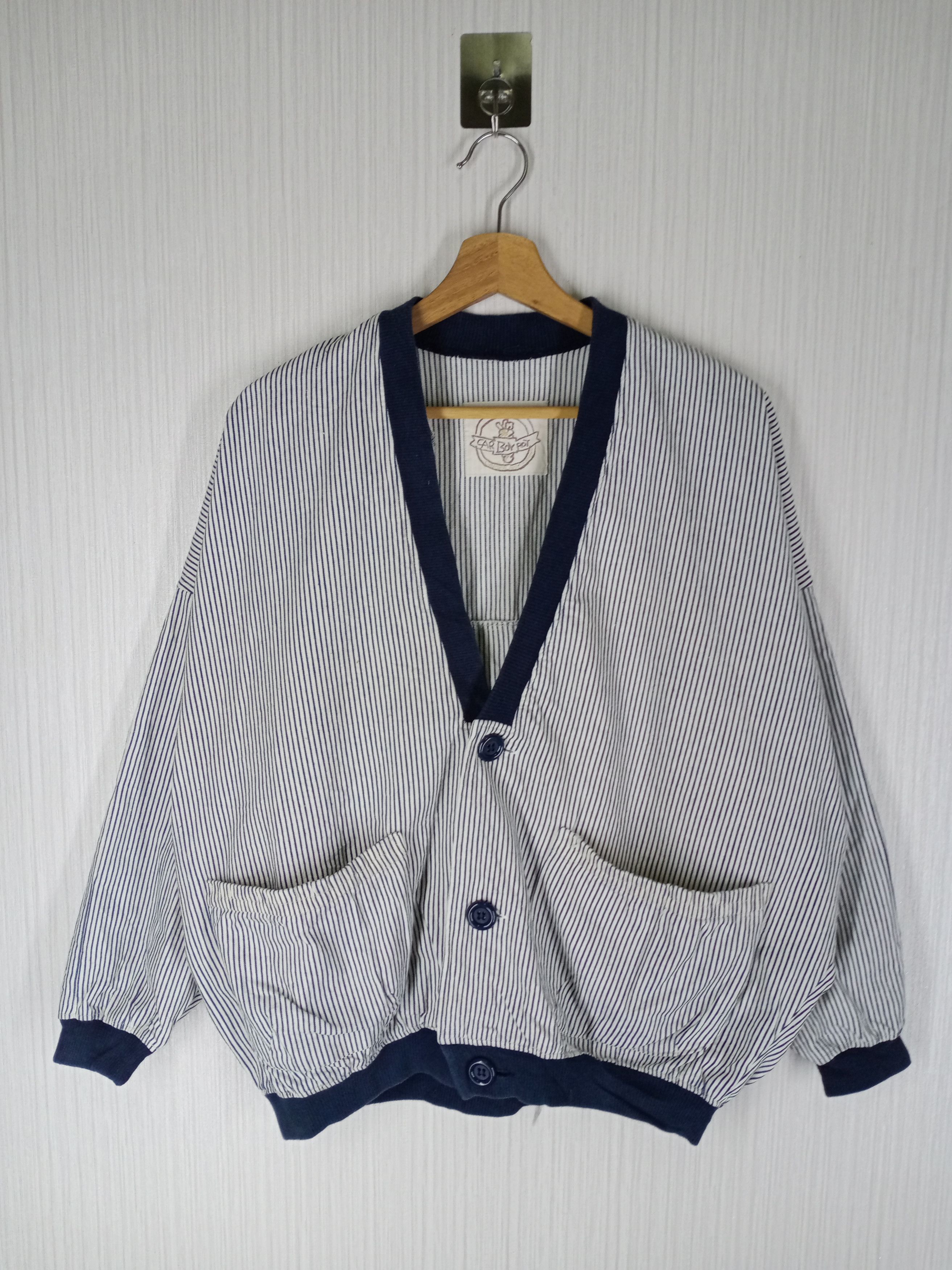 Japanese Brand Vintage Japanese Brand Cardigan Car Boy Rot Size US L / EU 52-54 / 3 - 1 Thumbnail