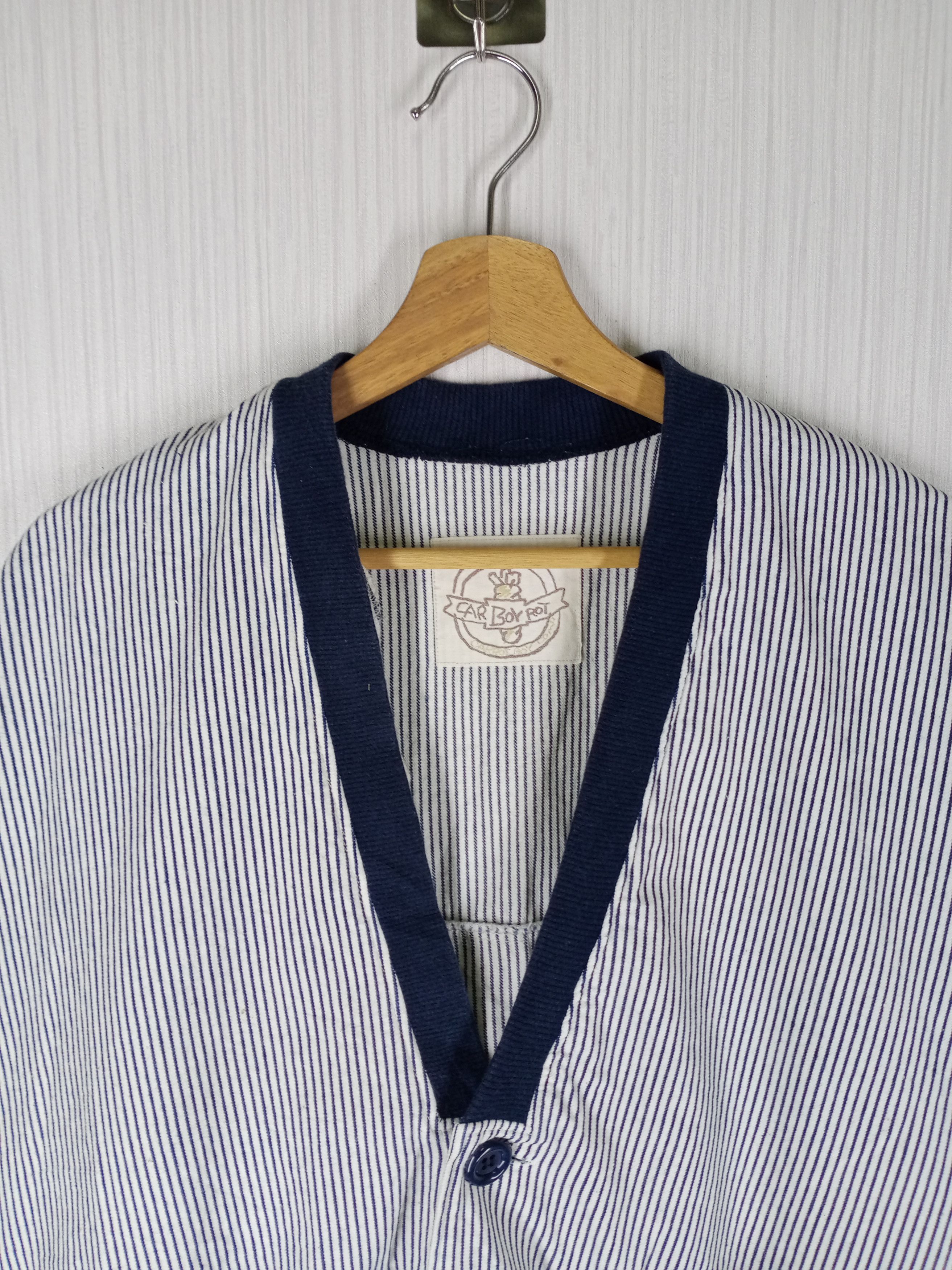 Japanese Brand Vintage Japanese Brand Cardigan Car Boy Rot Size US L / EU 52-54 / 3 - 2 Thumbnail