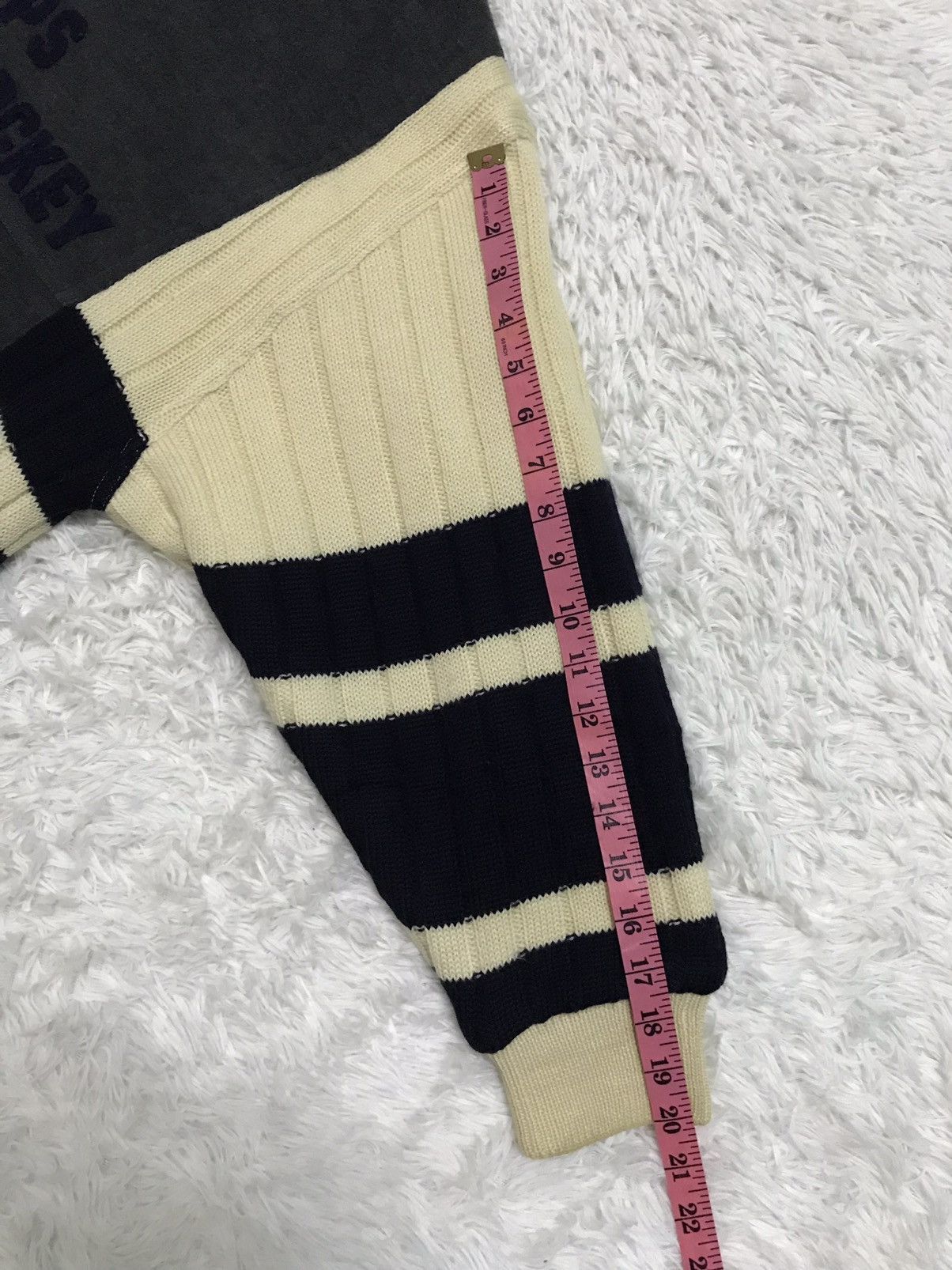 Japanese Brand × Sports Specialties PS Hockey Pia Sports Wool & Knit Sleeve Jacket Size US M / EU 48-50 / 2 - 15 Thumbnail