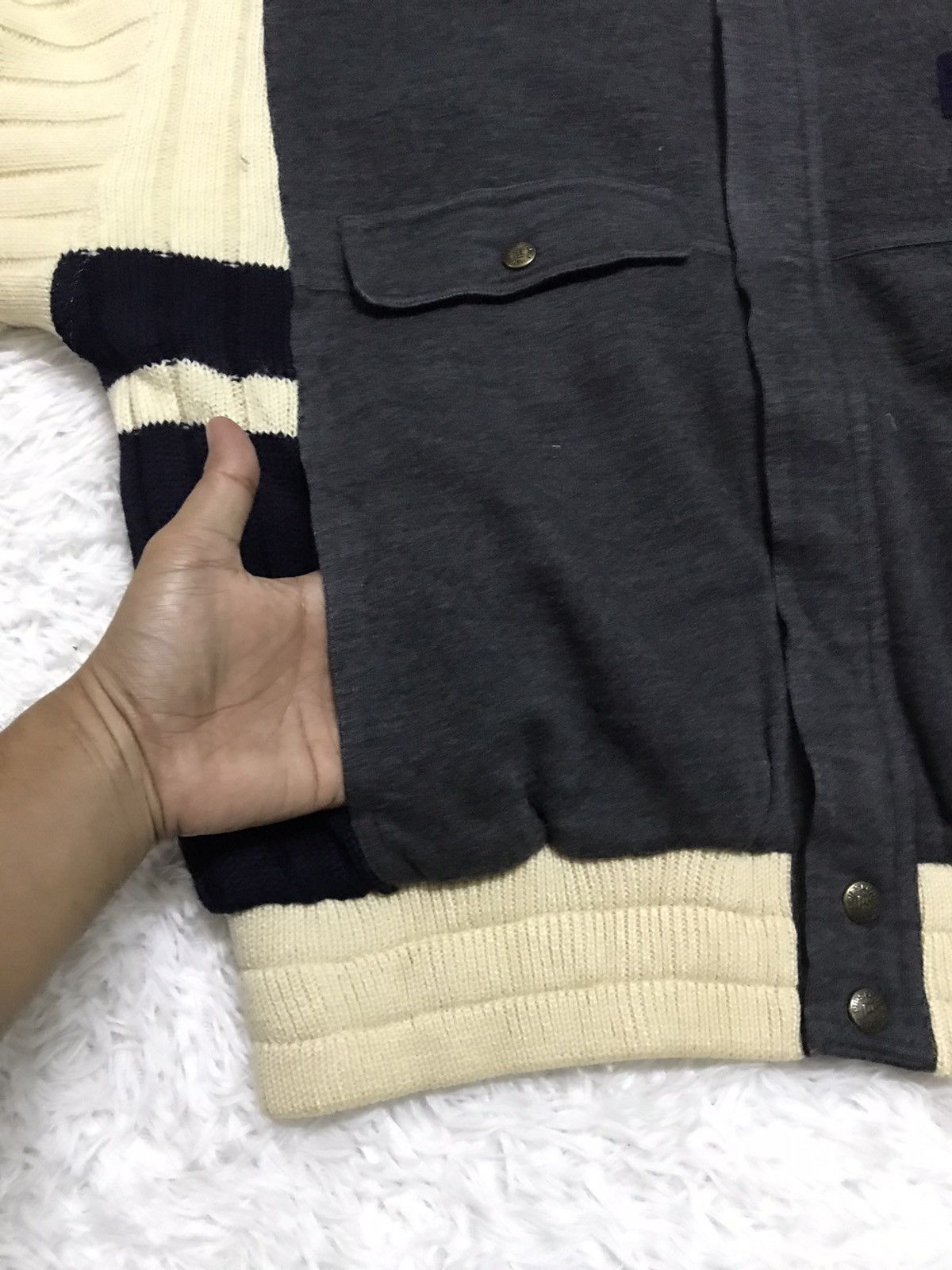 Japanese Brand × Sports Specialties PS Hockey Pia Sports Wool & Knit Sleeve Jacket Size US M / EU 48-50 / 2 - 6 Thumbnail