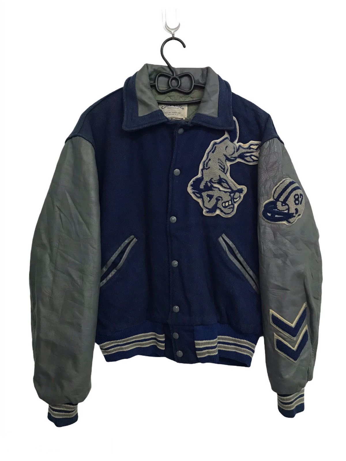 Japanese Brand Vtg Catch Ball Sportwear Genuine Flynntan Varsity Jacket Size US L / EU 52-54 / 3 - 1 Thumbnail