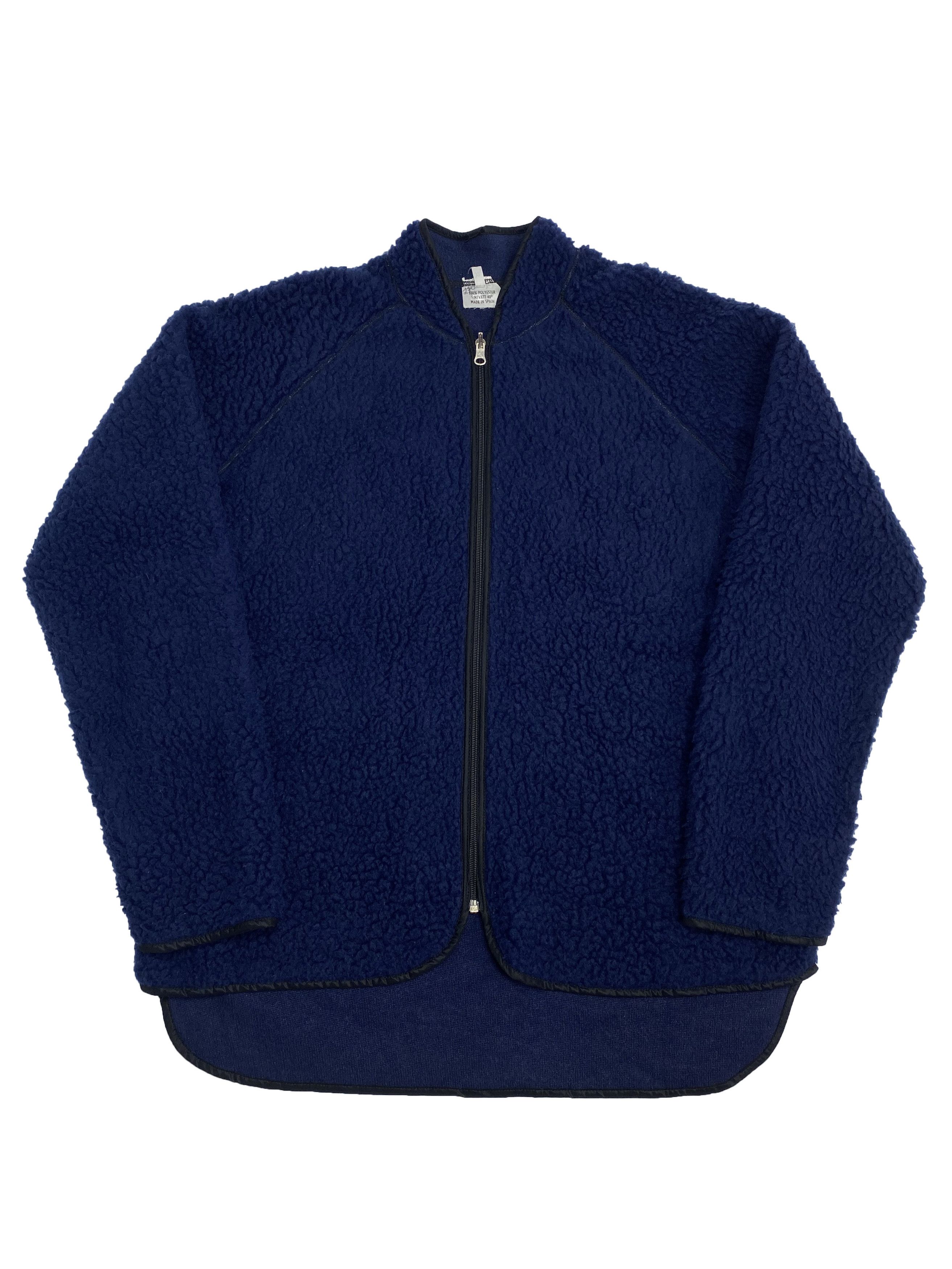 Patagonia × Vintage Vintage 90s Swedish Sherpa Deep Pile Fleece Jacket Size US XL / EU 56 / 4 - 1 Thumbnail
