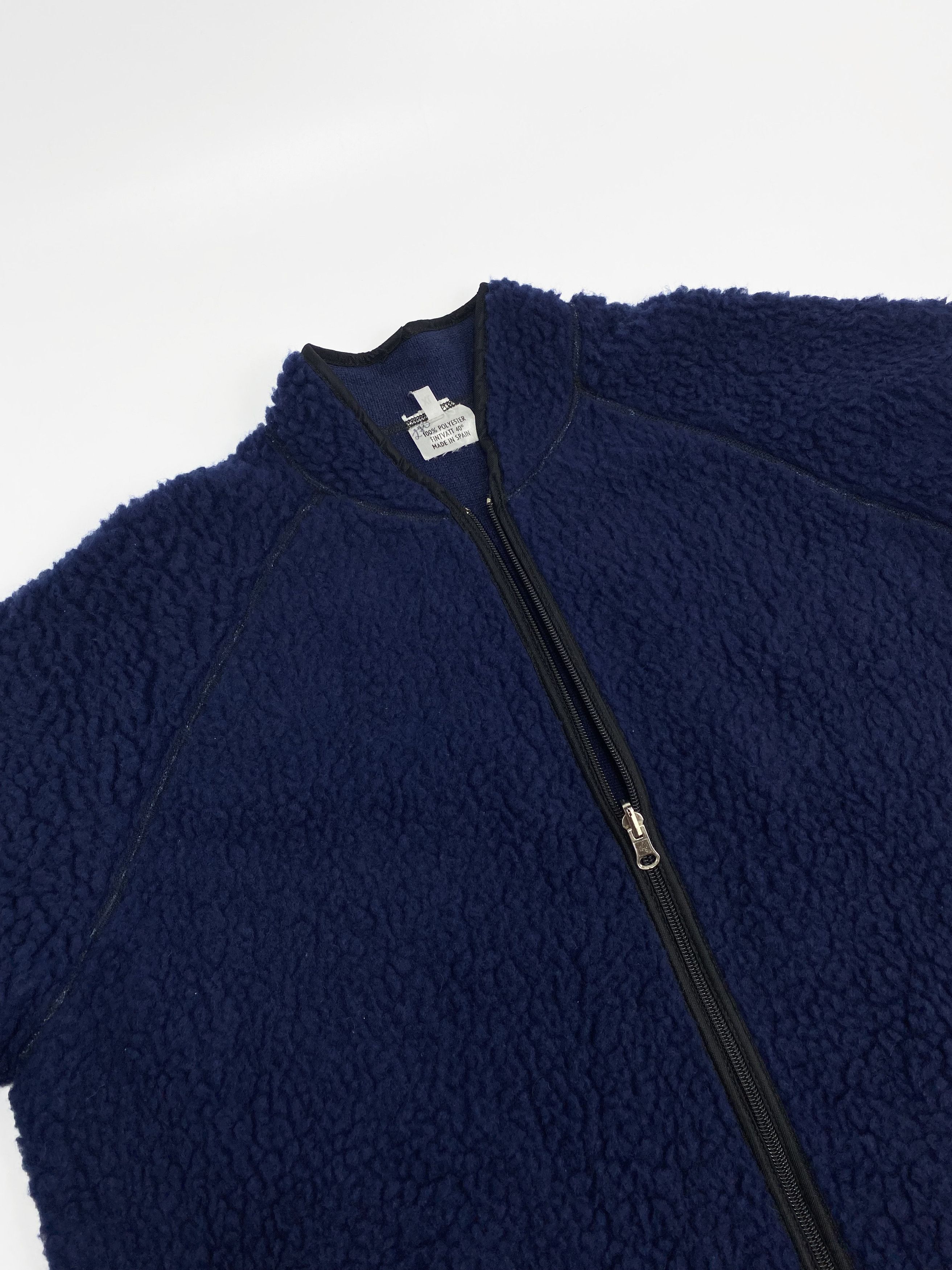 Patagonia × Vintage Vintage 90s Swedish Sherpa Deep Pile Fleece Jacket Size US XL / EU 56 / 4 - 3 Thumbnail