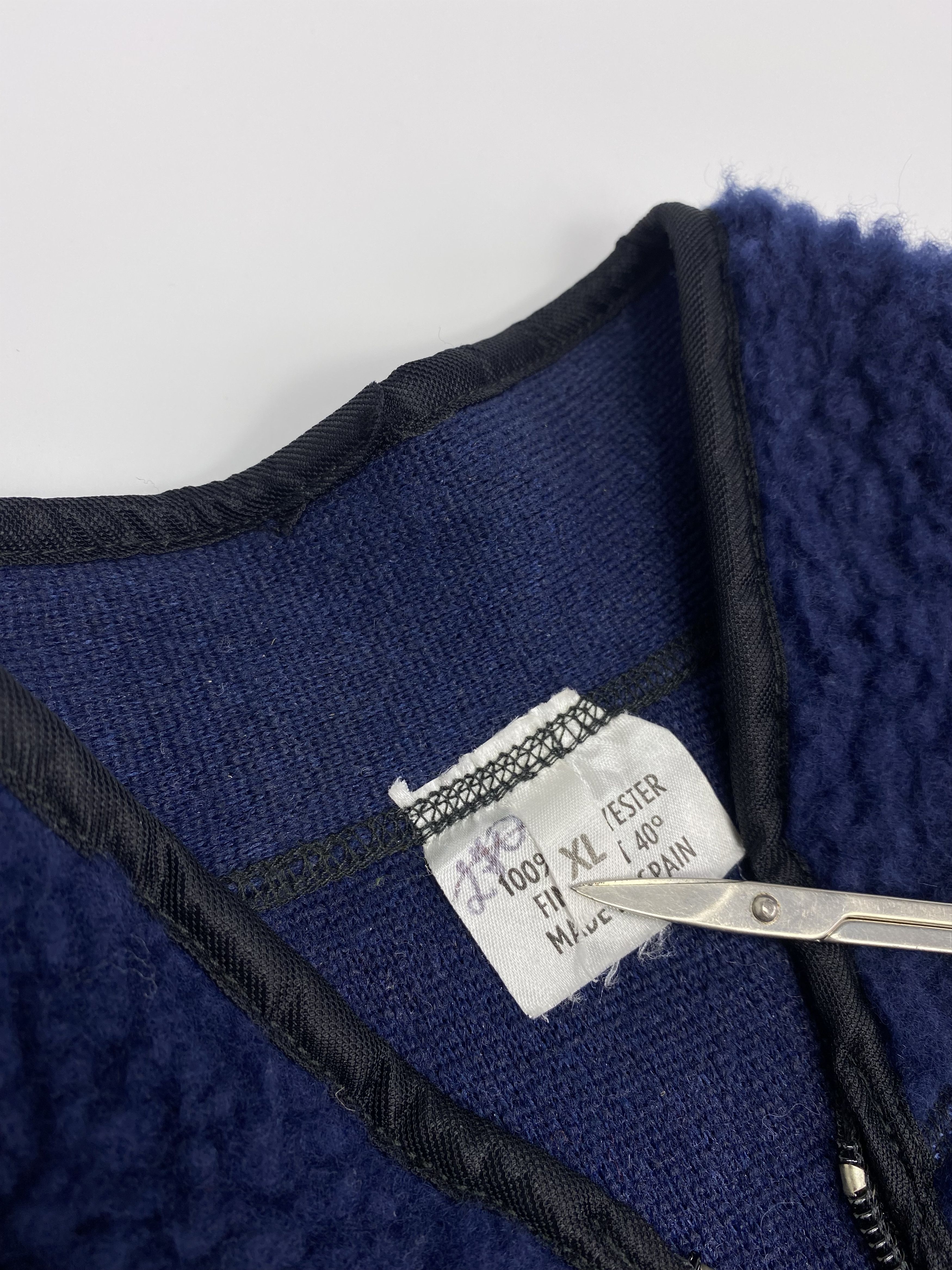 Patagonia × Vintage Vintage 90s Swedish Sherpa Deep Pile Fleece Jacket Size US XL / EU 56 / 4 - 6 Thumbnail