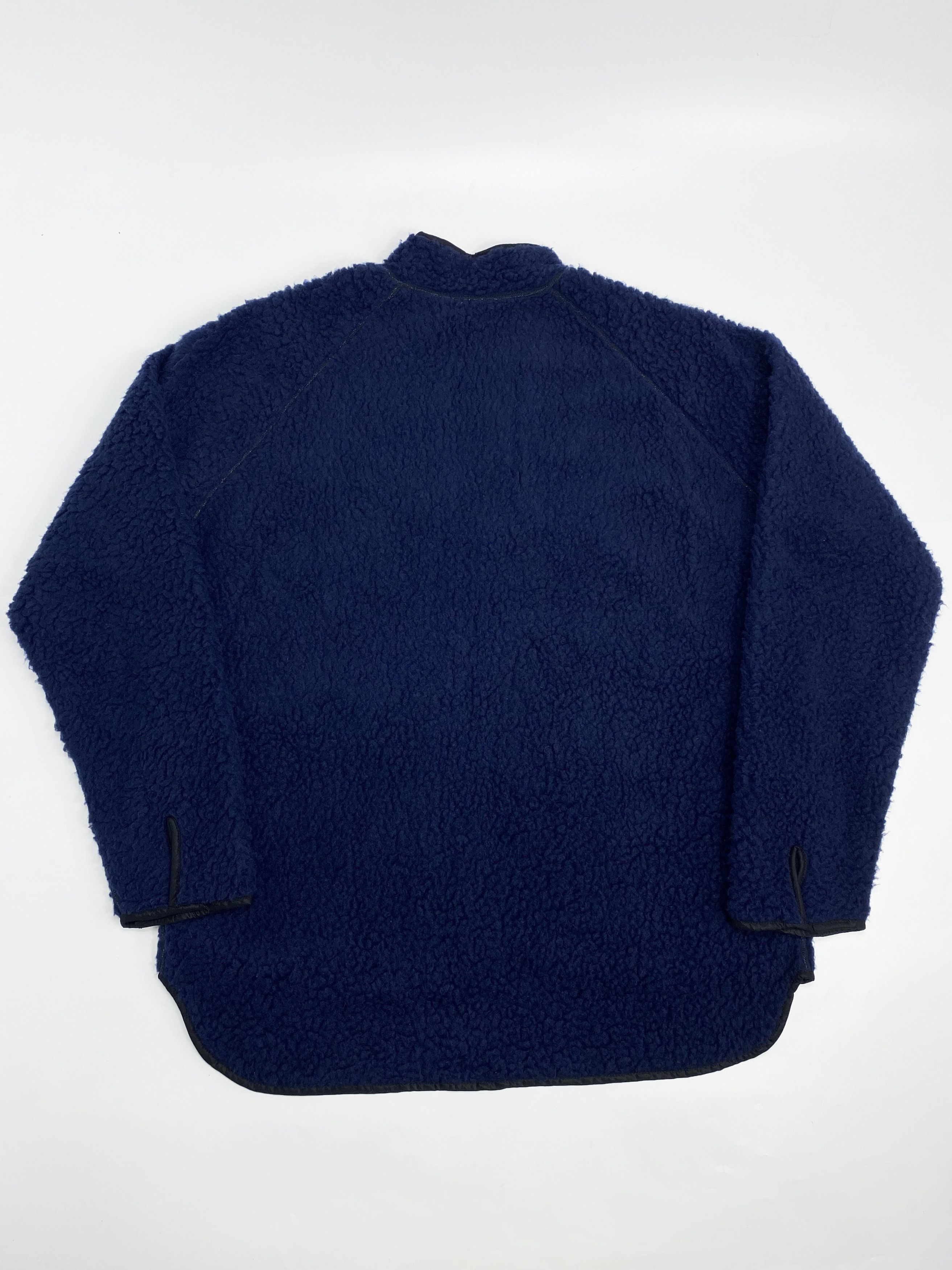 Patagonia × Vintage Vintage 90s Swedish Sherpa Deep Pile Fleece Jacket Size US XL / EU 56 / 4 - 2 Thumbnail