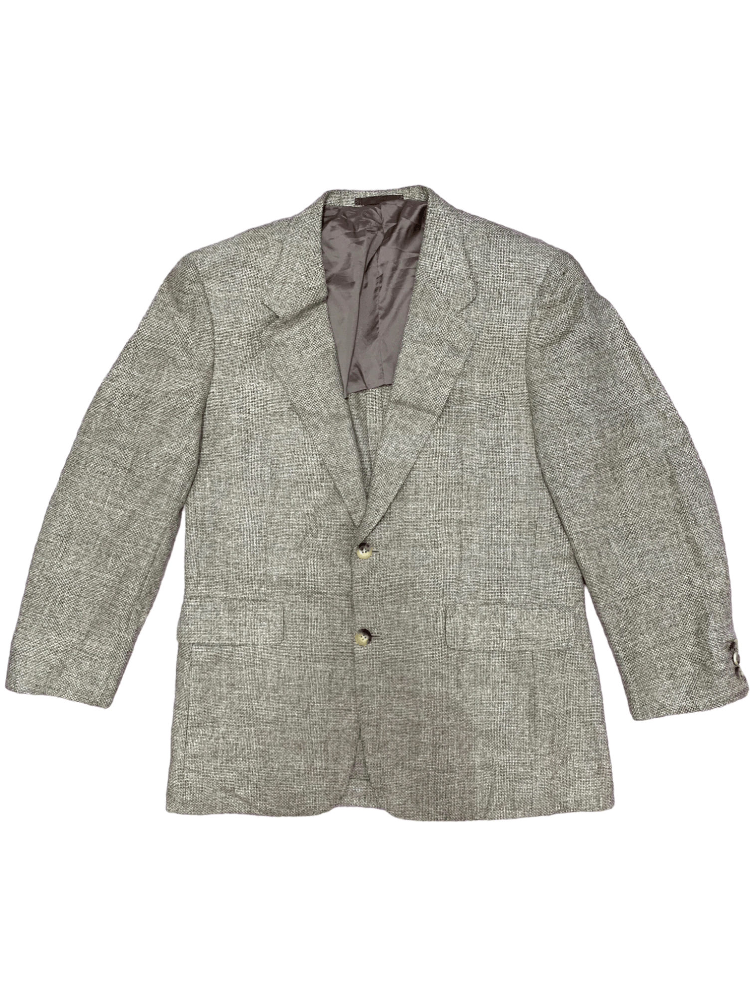 image of Vintage Hickey Freeman New York Blazer in Brown, Men's (Size Medium)