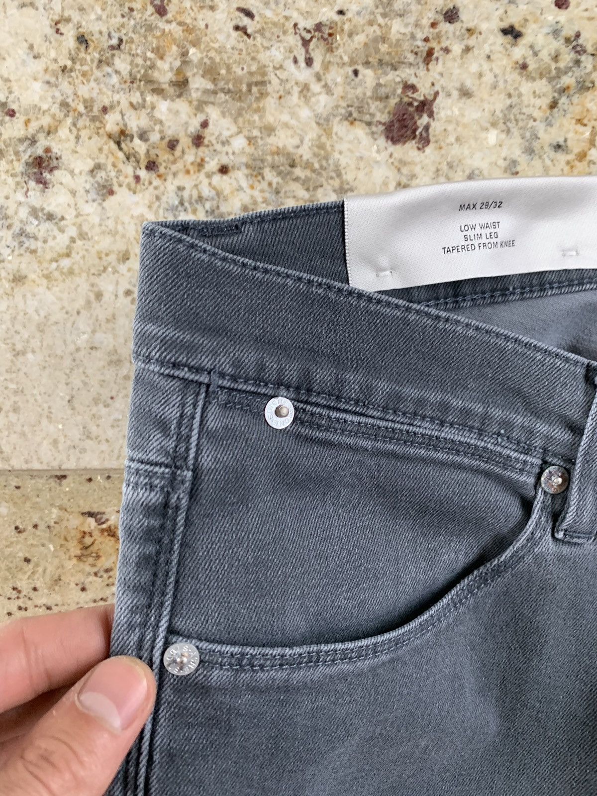 Acne Studios 29 x 32 Max Denim in Darko Grey Size US 30 / EU 46 - 8 Thumbnail