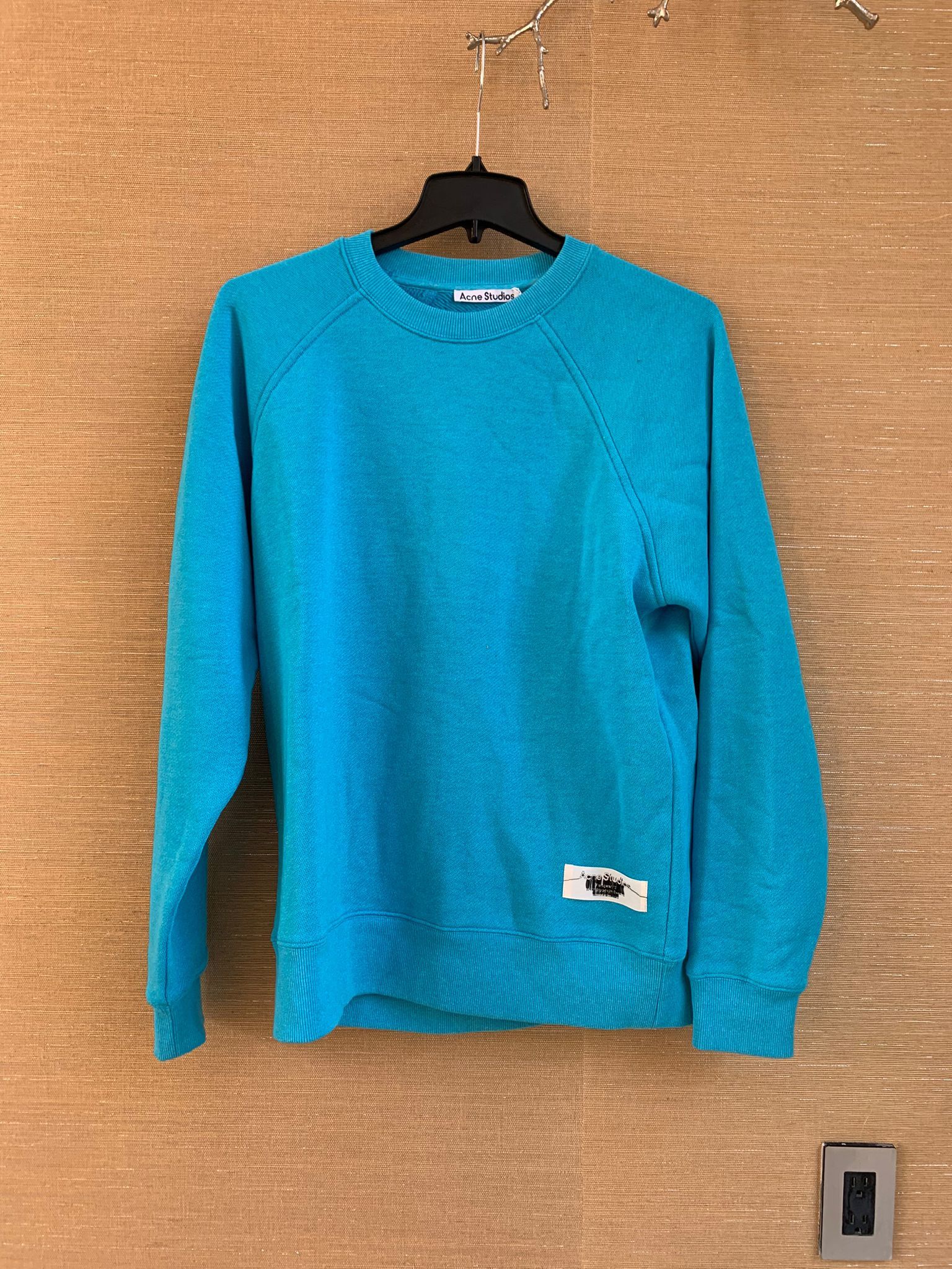 Acne Studios Raglan Sweater in Bright Blue Size US L / EU 52-54 / 3 - 2 Thumbnail