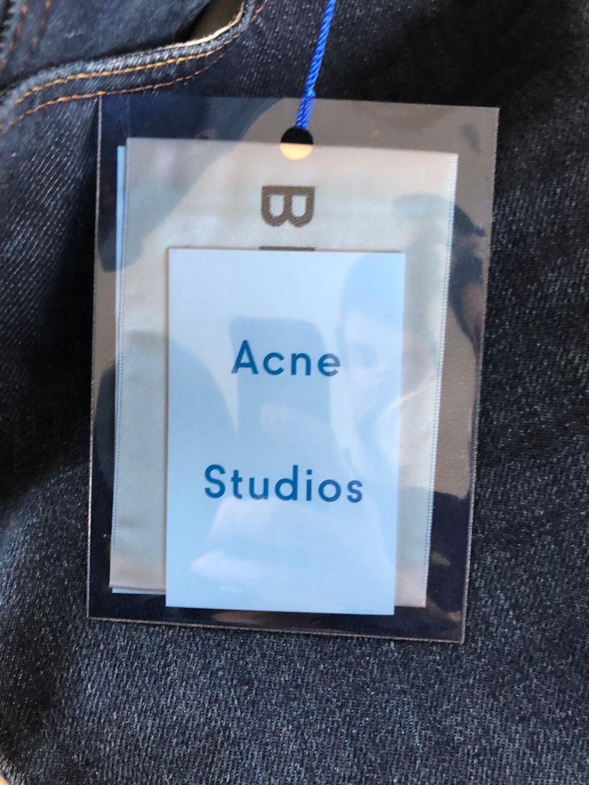 Acne Studios 33 x 34 North Denim in Dark Blue Size US 33 - 6 Thumbnail