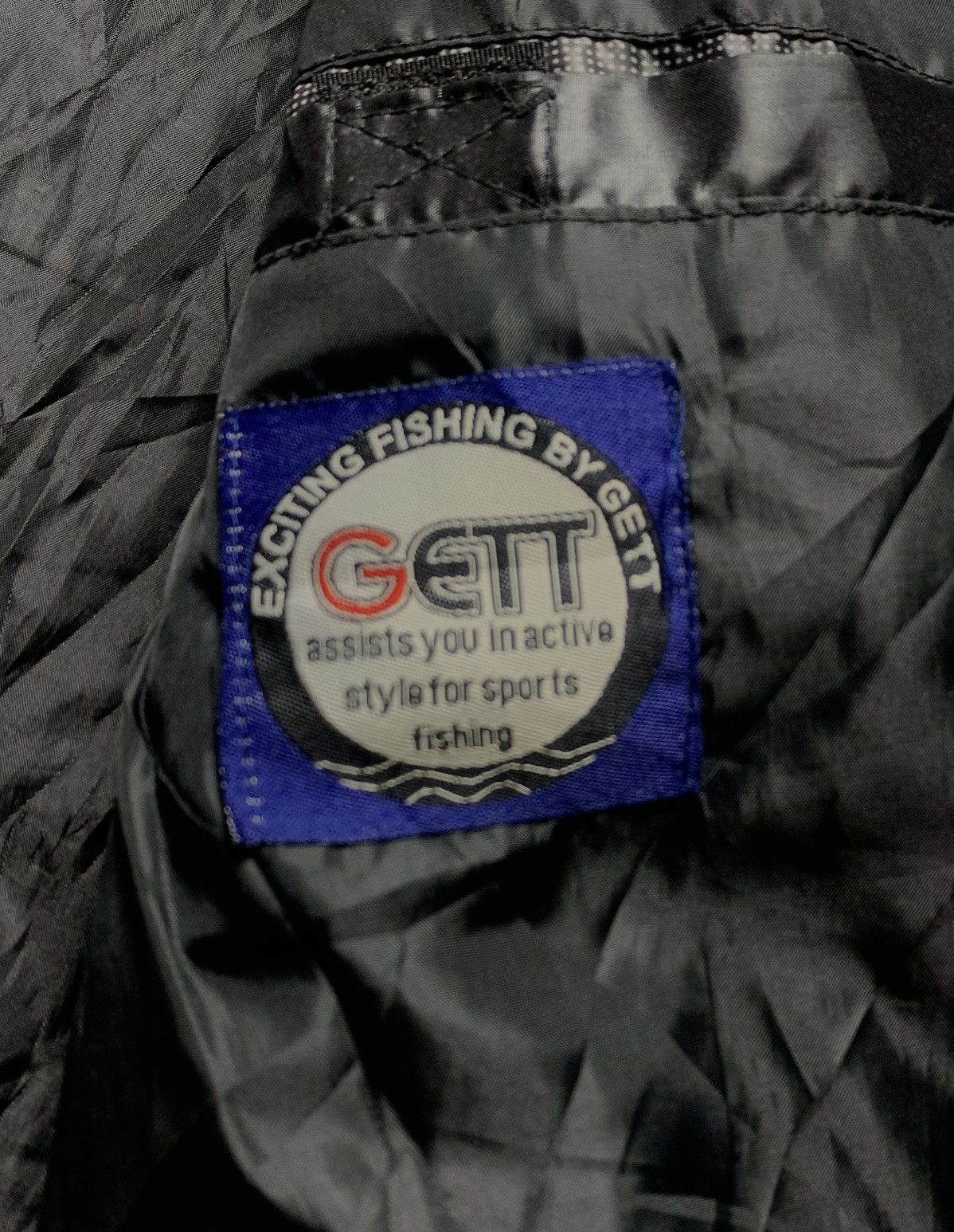 Japanese Brand Vintage Japanese Brand Gett Fishing Puffer Jacket Fur Hoodie Size US L / EU 52-54 / 3 - 4 Thumbnail