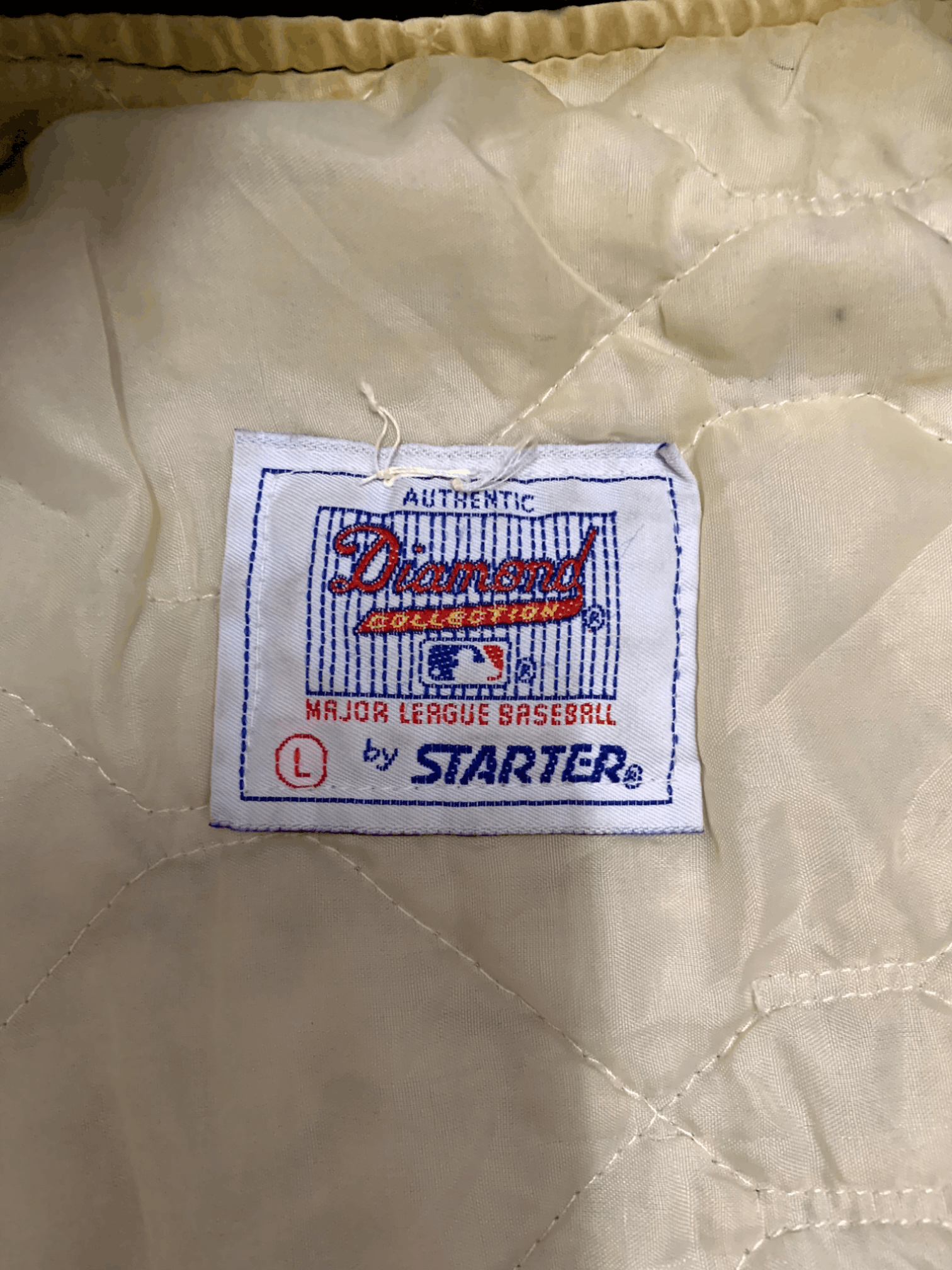 Starter Vintage Chicago White Sox Starter MLB Satin Bomber Jacket Size US L / EU 52-54 / 3 - 3 Thumbnail