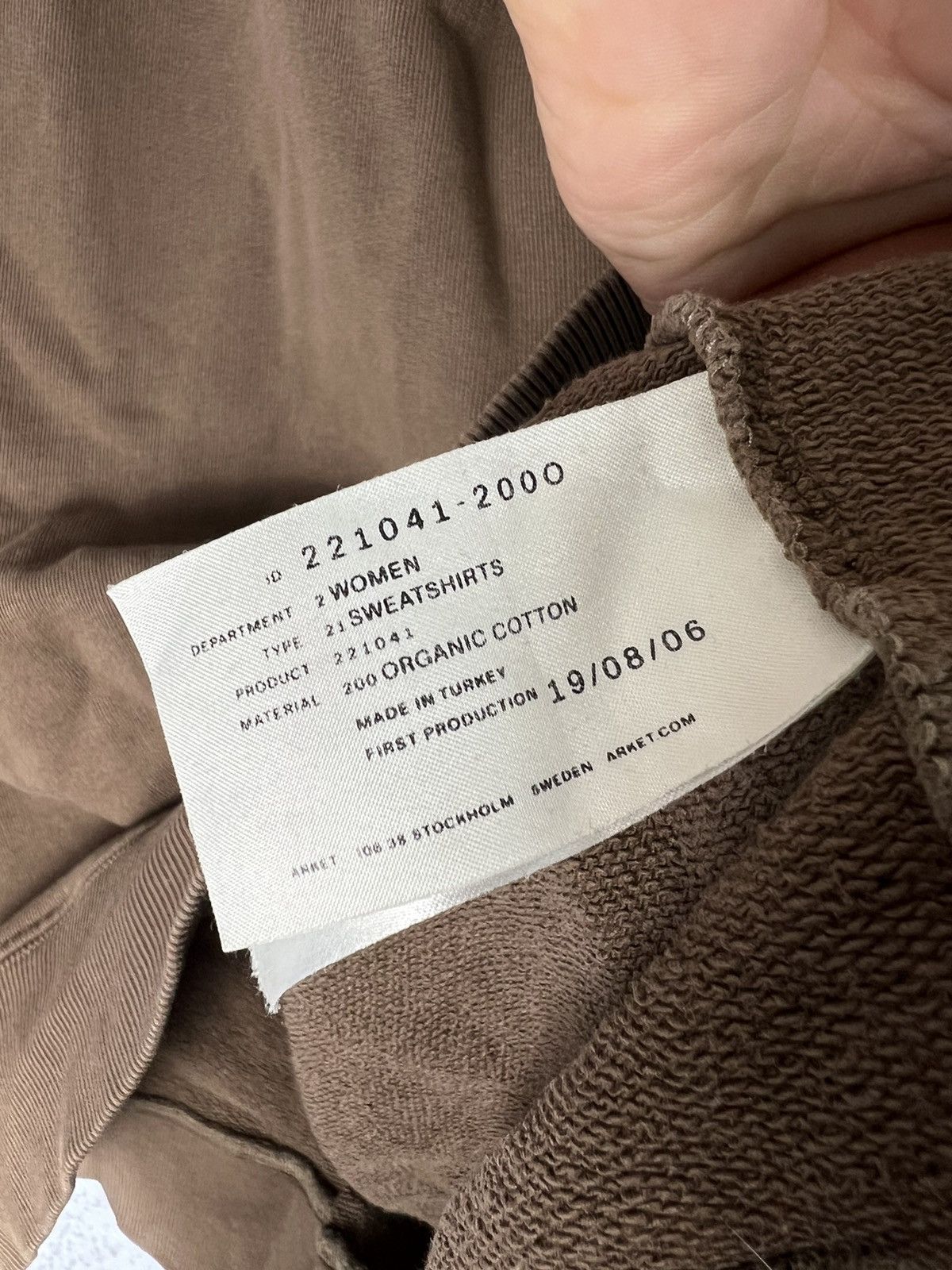 Arket Arket boxy sweatshirt Size L / US 10 / IT 46 - 3 Thumbnail