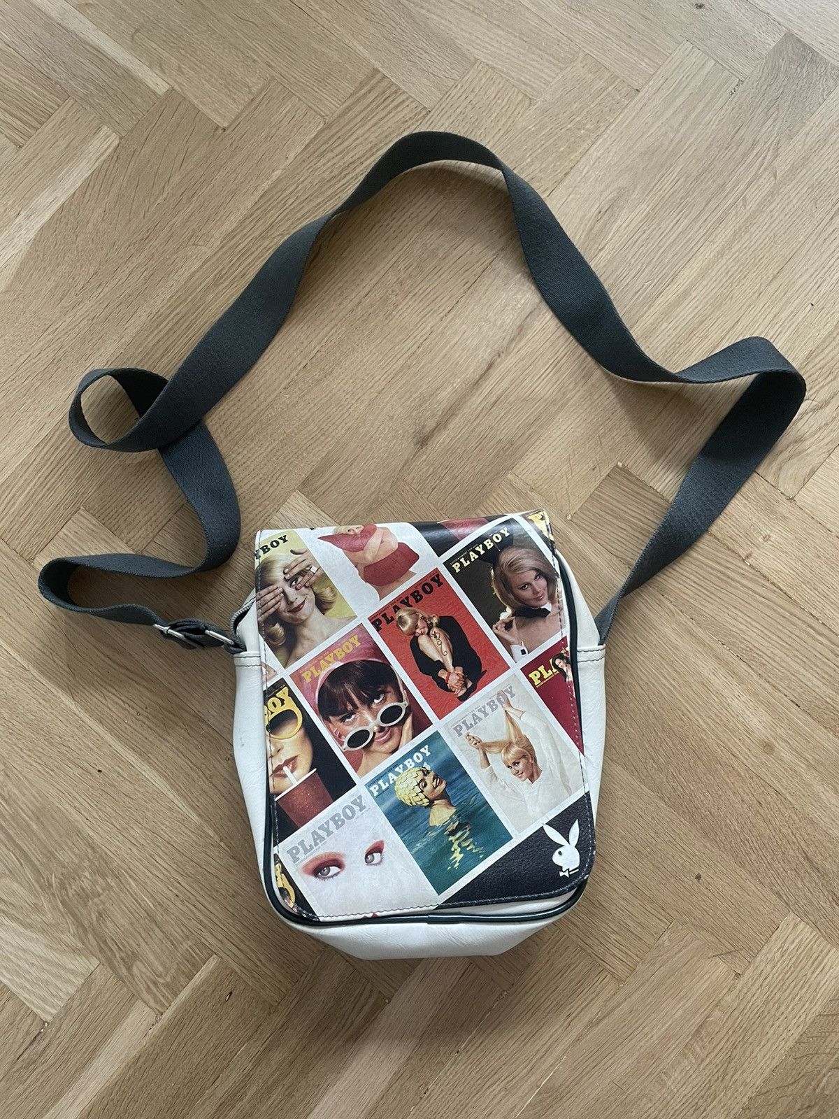 Vintage Y2k Playboy Magazine Covers Bag Rare Hype Streetwear