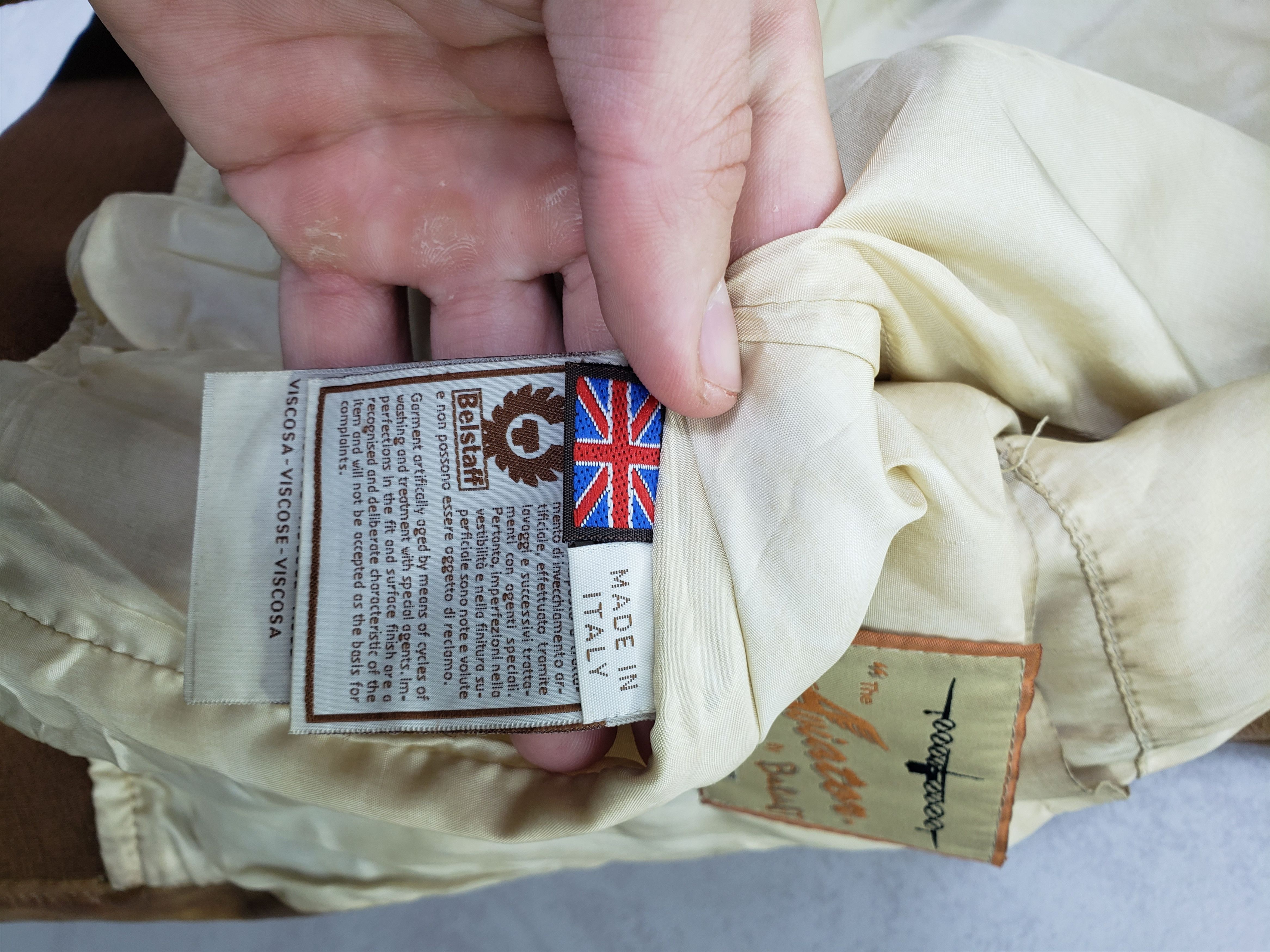 Belstaff × Vintage Rare vintage Belstaff gold Aviator leather jacket Size US S / EU 44-46 / 1 - 12 Thumbnail