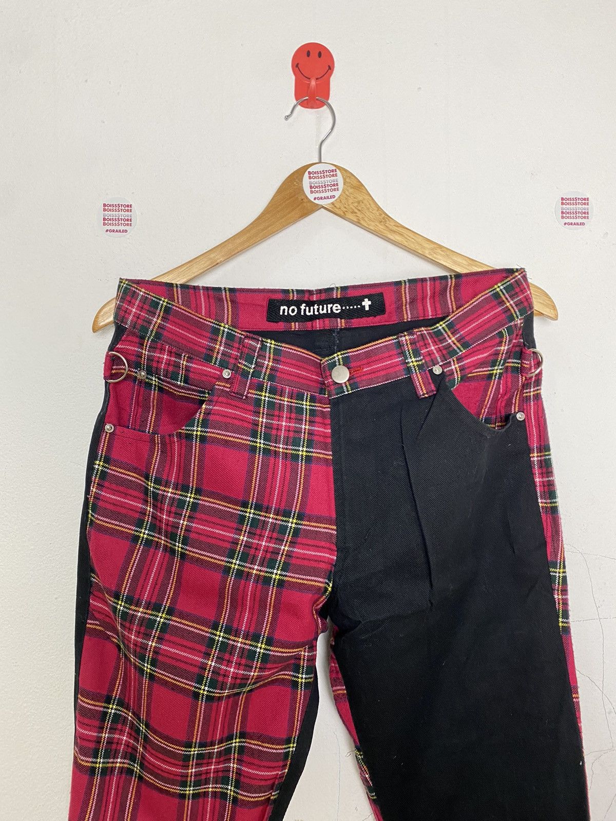 If Six Was Nine × Le Grande Bleu (L.G.B.) × No Future No future Mad Punk RockStar Pant Size US 31 - 5 Thumbnail