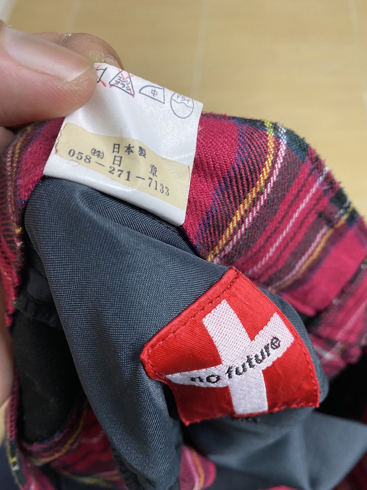If Six Was Nine × Le Grande Bleu (L.G.B.) × No Future No future Mad Punk RockStar Pant Size US 31 - 10 Thumbnail