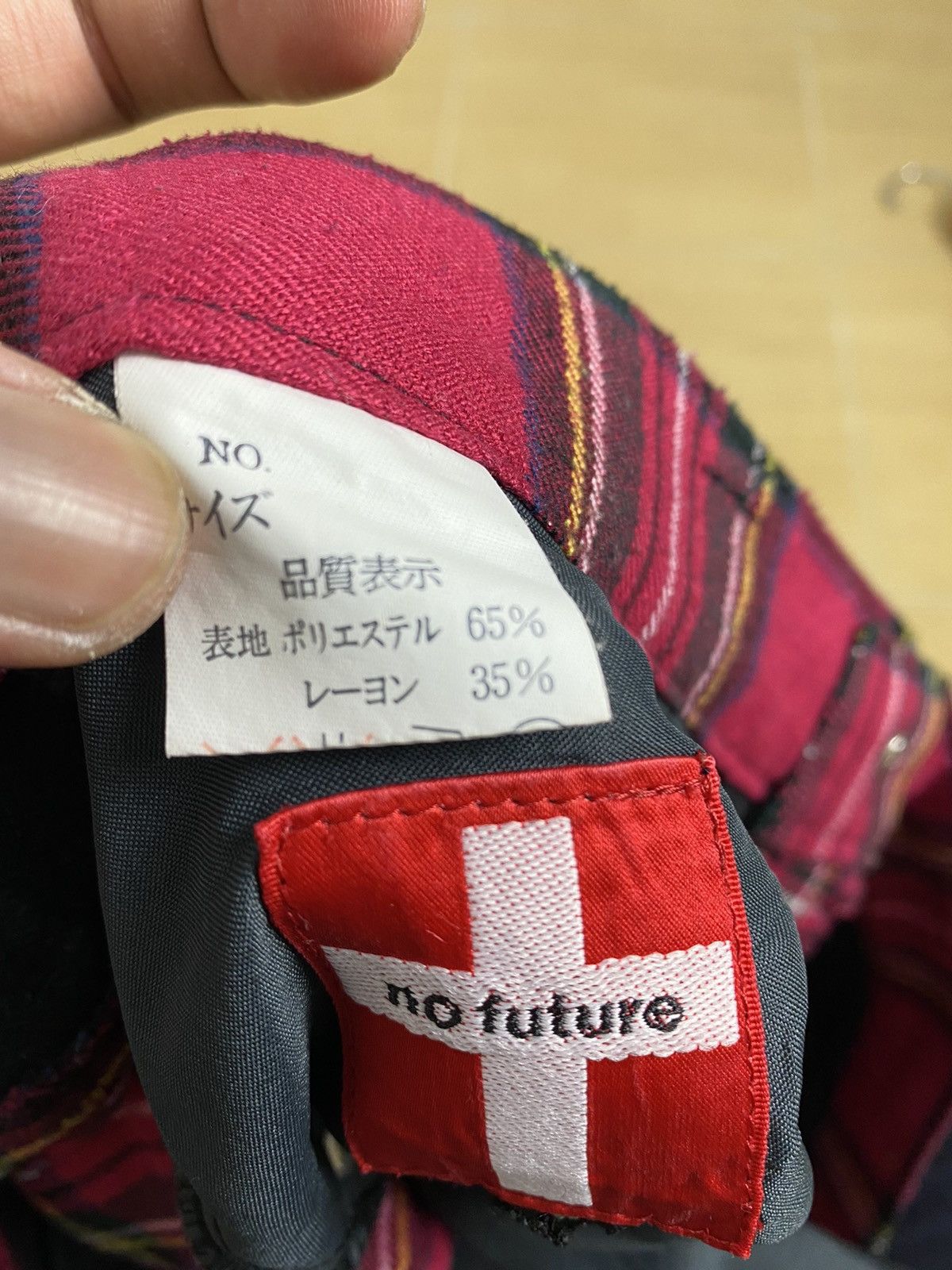 If Six Was Nine × Le Grande Bleu (L.G.B.) × No Future No future Mad Punk RockStar Pant Size US 31 - 9 Thumbnail