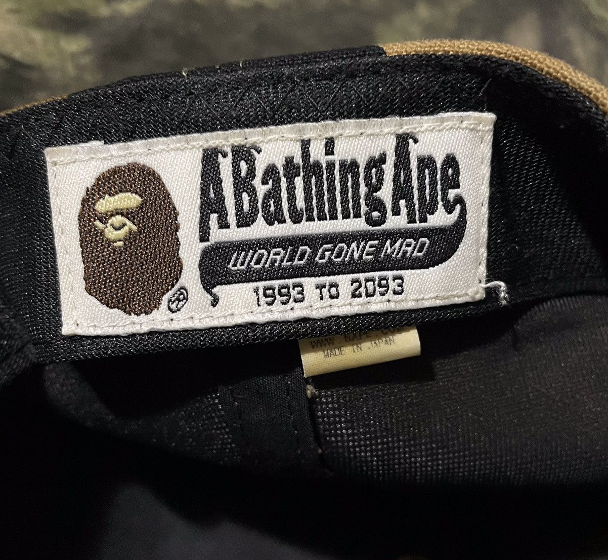 Bape 1st Camo Snapback Cap Size ONE SIZE - 3 Thumbnail