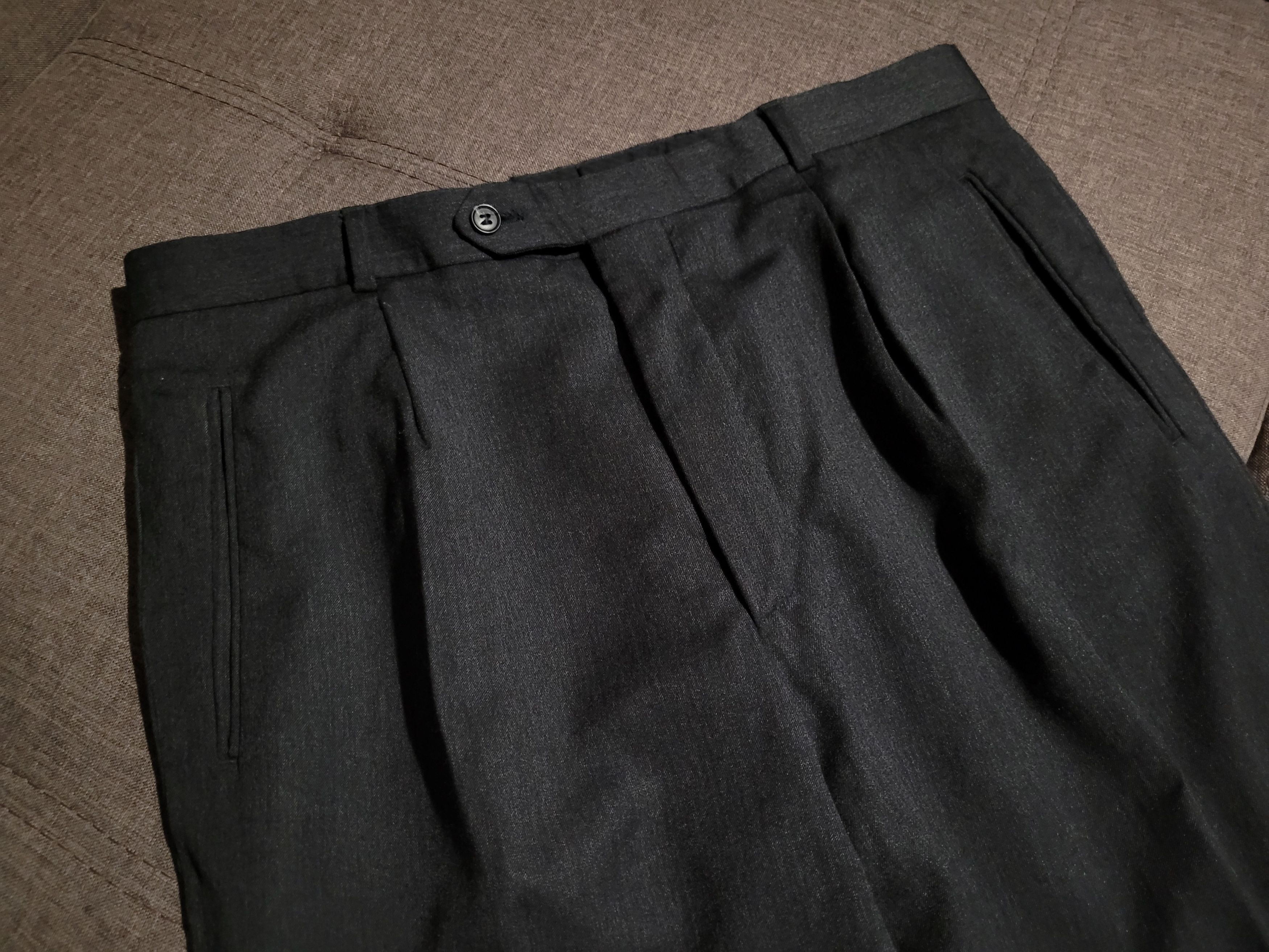 Vintage vintage trousers Yves Saint Laurent pants Size 36R - 6 Thumbnail