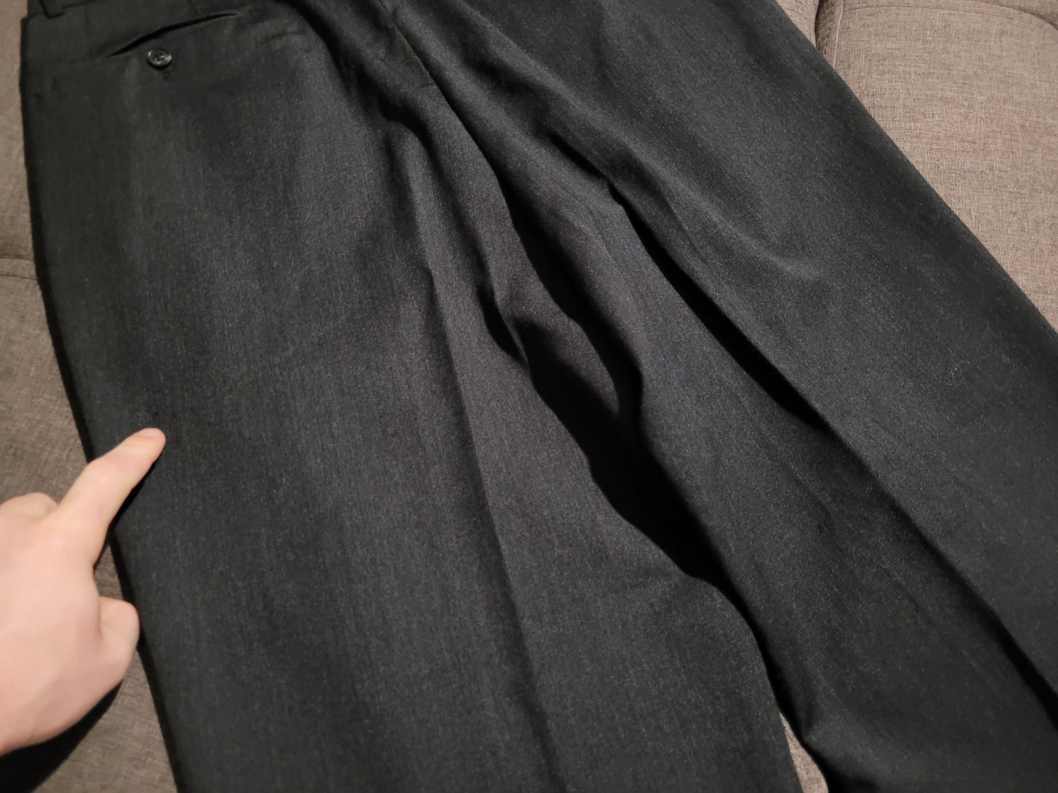 Vintage vintage trousers Yves Saint Laurent pants Size 36R - 14 Thumbnail