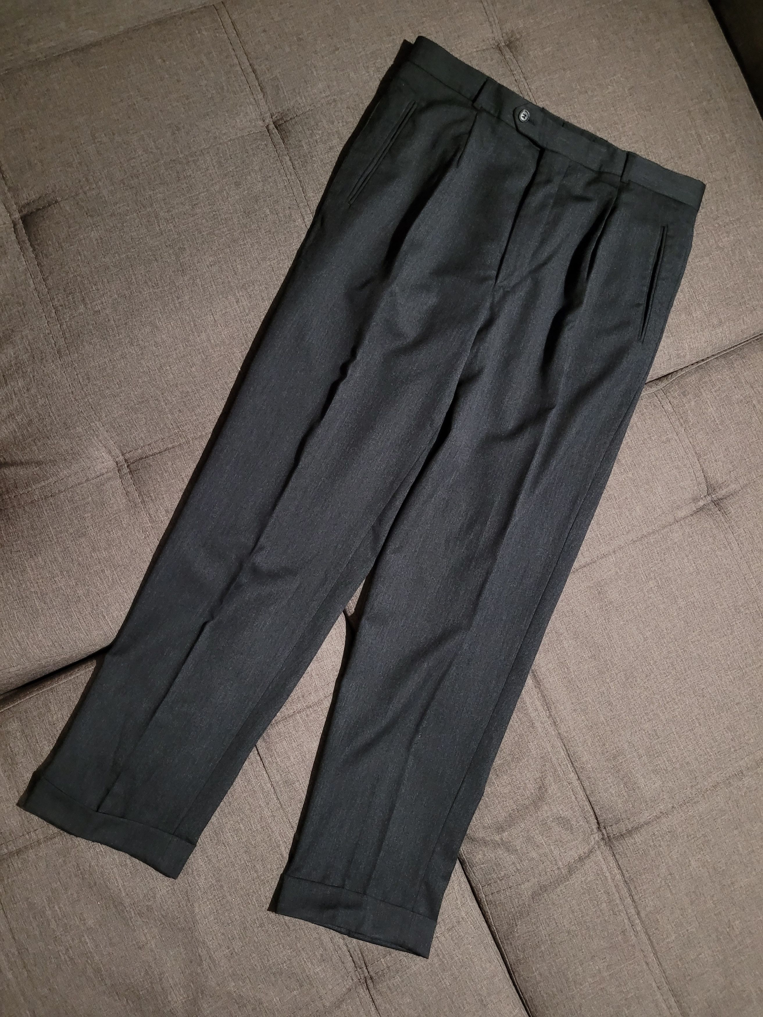 Vintage vintage trousers Yves Saint Laurent pants Size 36R - 3 Thumbnail