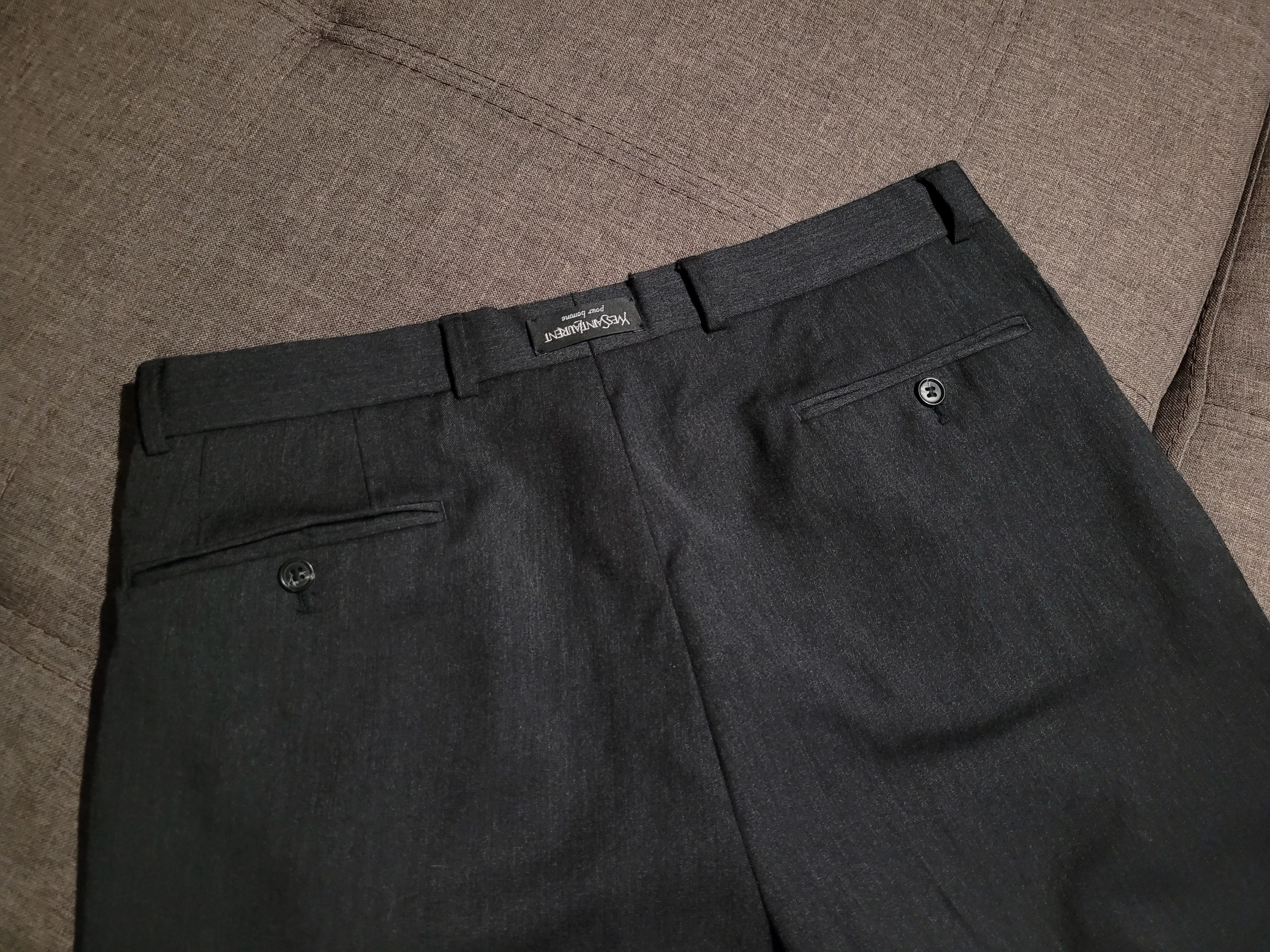 Vintage vintage trousers Yves Saint Laurent pants Size 36R - 16 Thumbnail