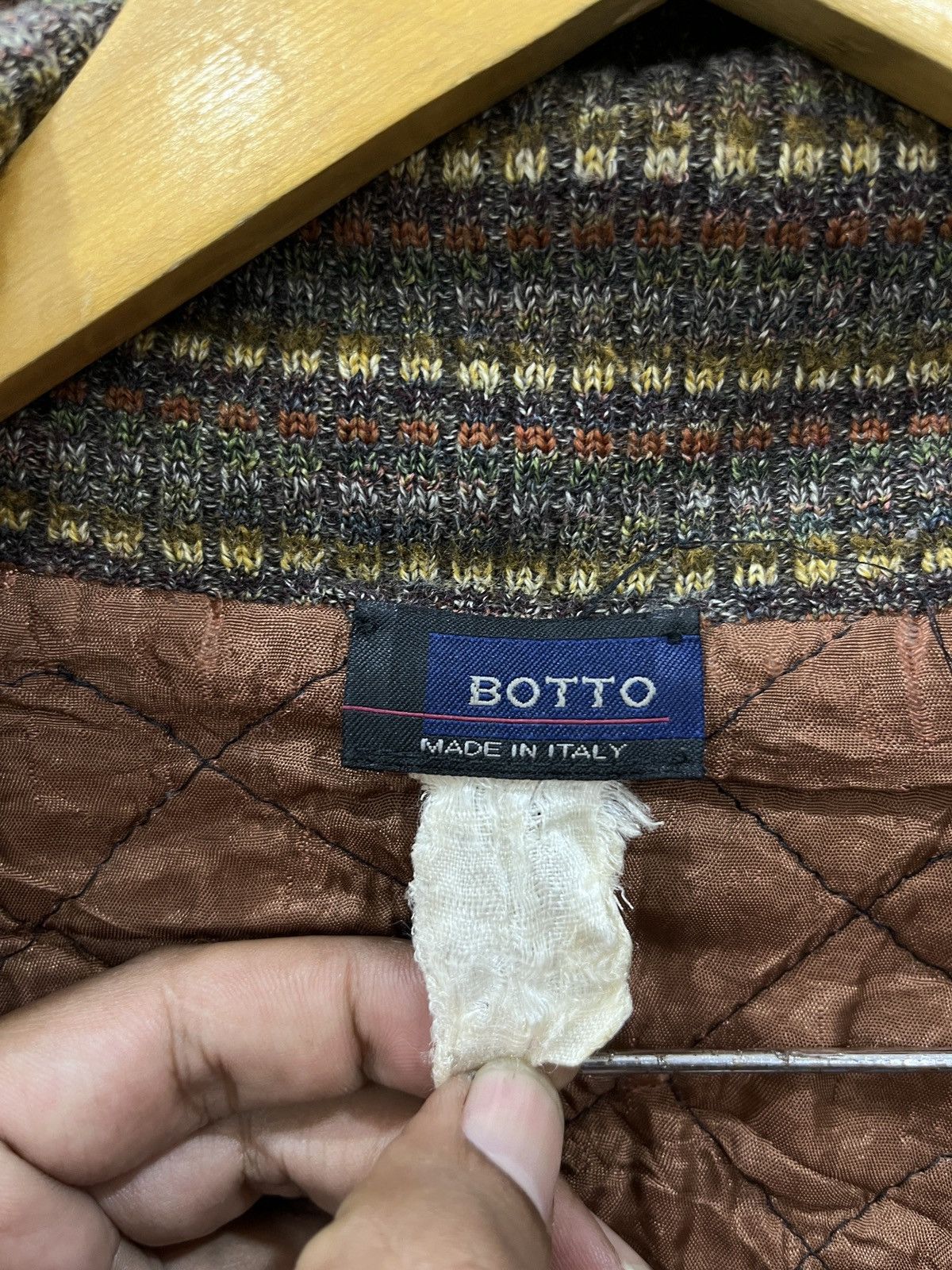 Vintage (Qqq). VINTAGE BOTTO DIAMATA ITALIAN MADE RIRI ZIPPER JACKET Size US M / EU 48-50 / 2 - 8 Thumbnail