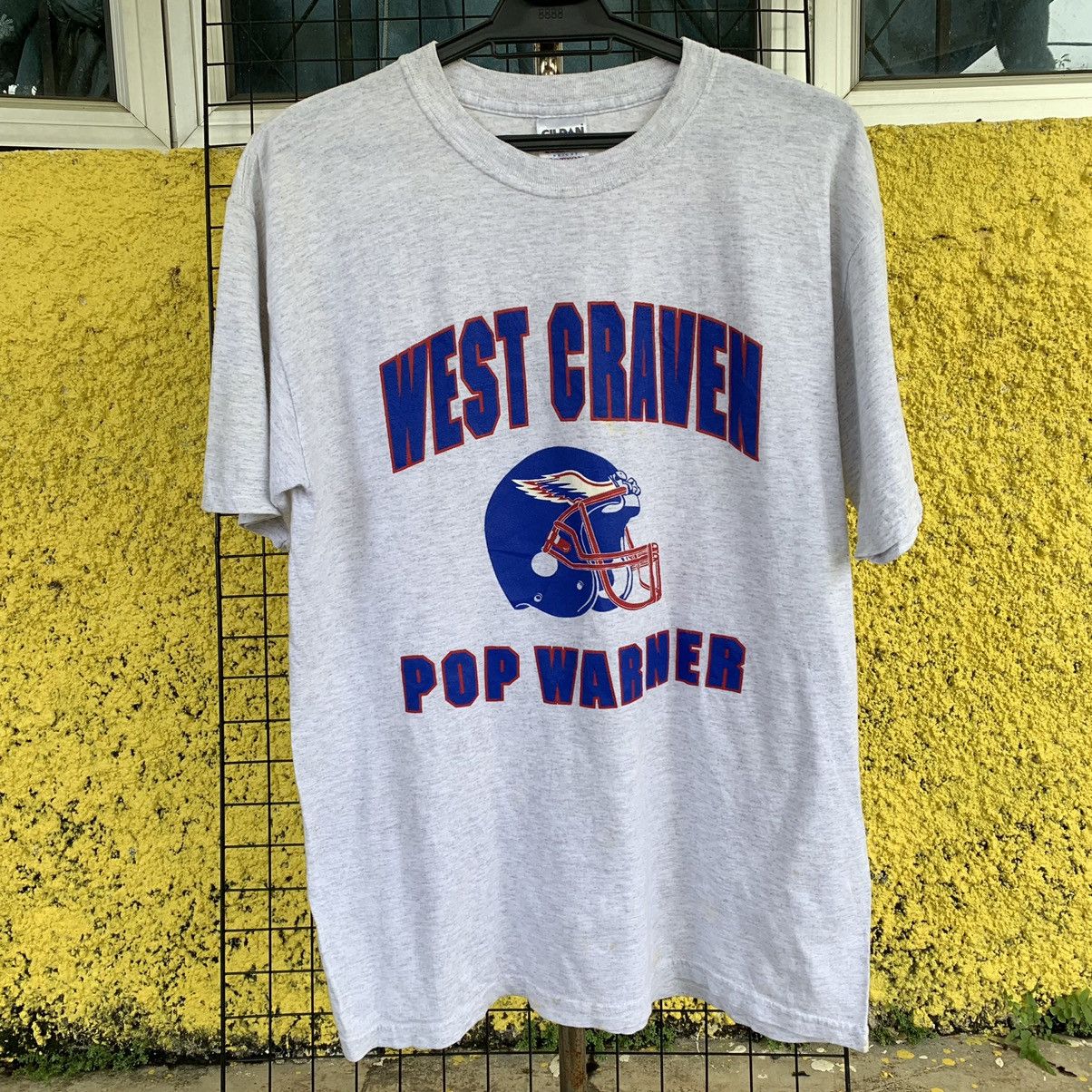 Gildan West Craven pop warner tshirt tee Size US M / EU 48-50 / 2 - 3 Thumbnail