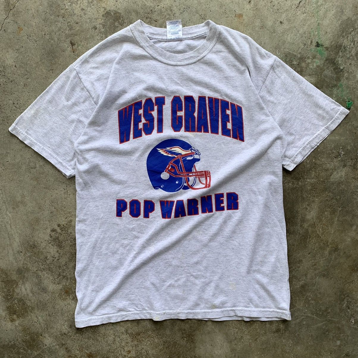 Gildan West Craven pop warner tshirt tee Size US M / EU 48-50 / 2 - 1 Thumbnail