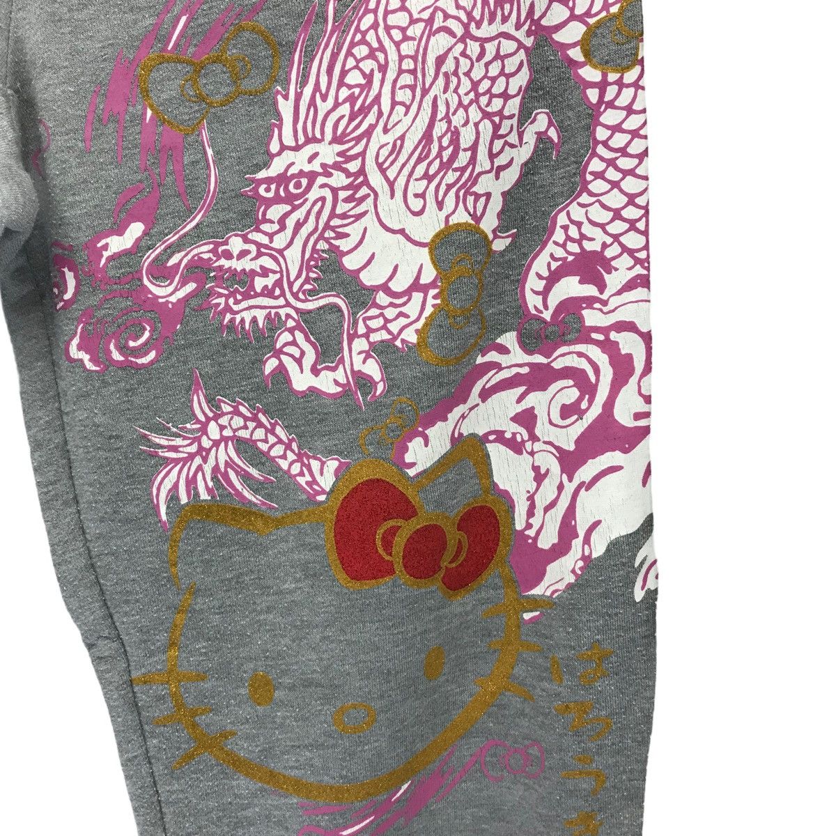 Cartoon Network × Japanese Brand Vintage Hello Kitty X Dragon Sukajan Japanese Traditional Size US 34 / EU 50 - 5 Thumbnail