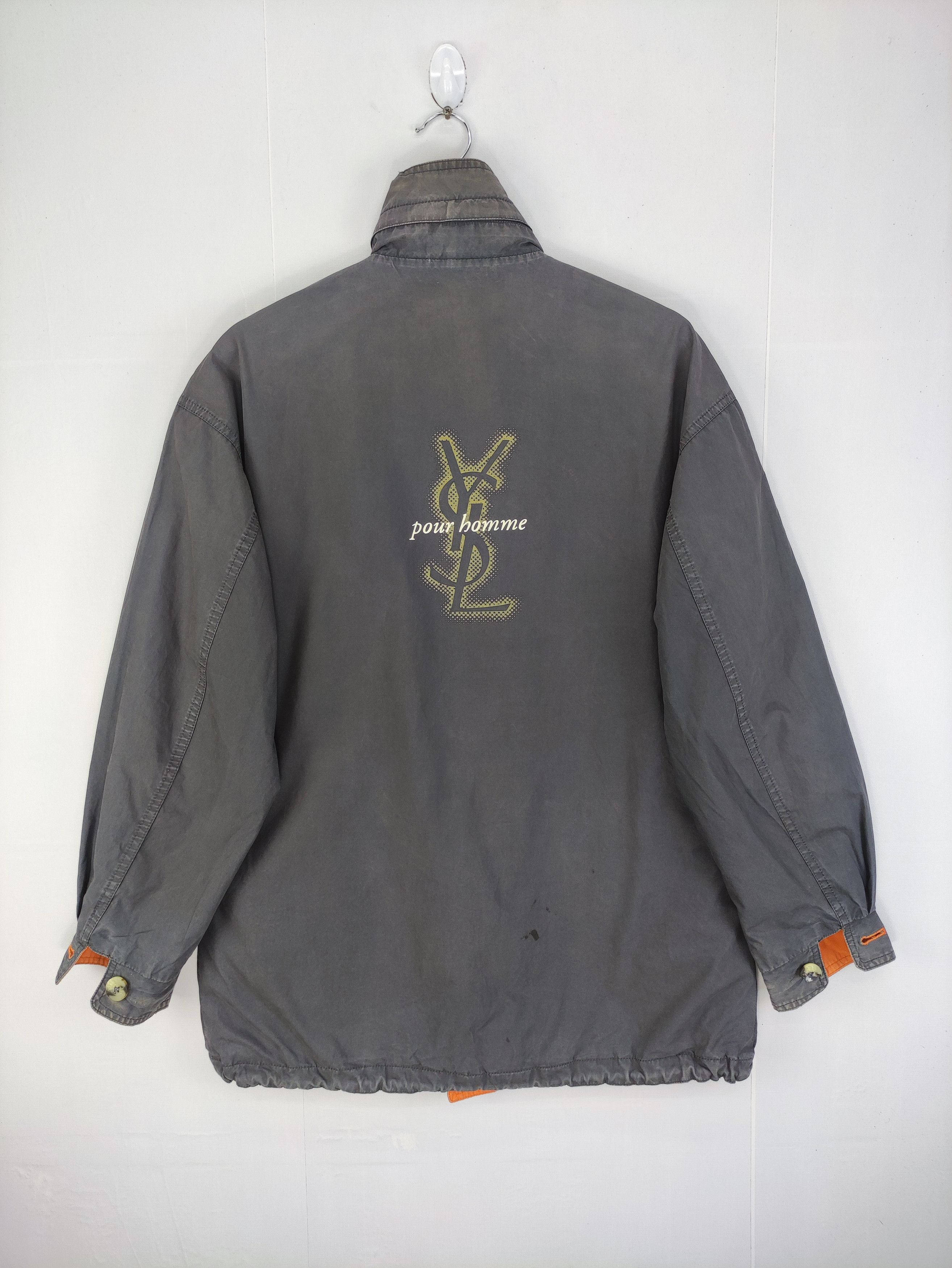Yves Saint Laurent Vintage Yves Saint Laurent Reversible Jacket Size US L / EU 52-54 / 3 - 7 Thumbnail