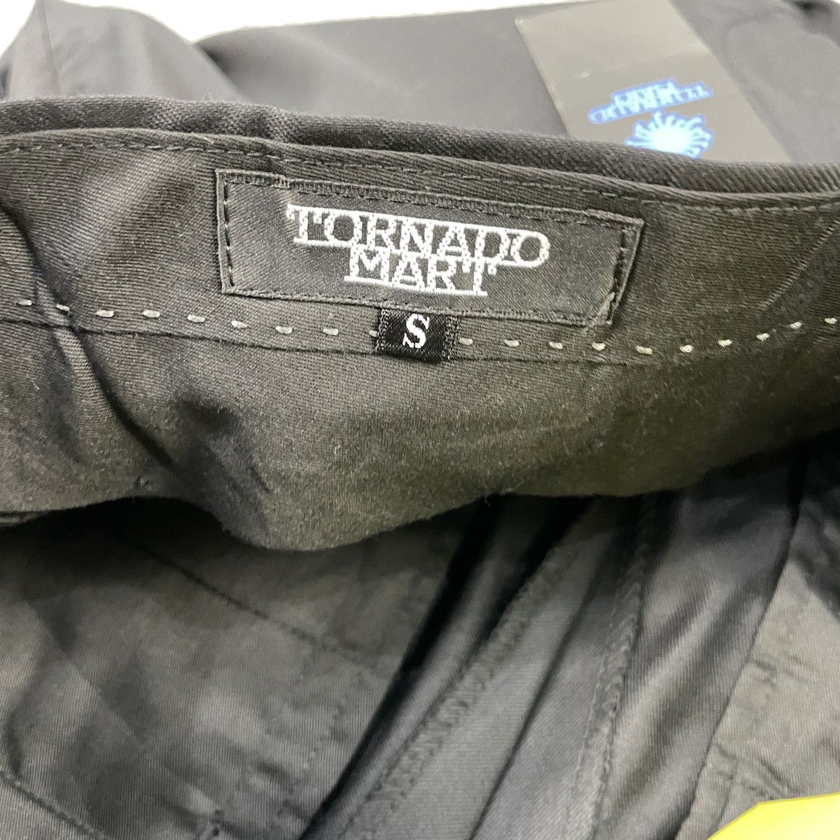 Tornado Mart × Vintage Vintage Pants Black Tornado Mart Size 28" / US 6 / IT 42 - 6 Thumbnail