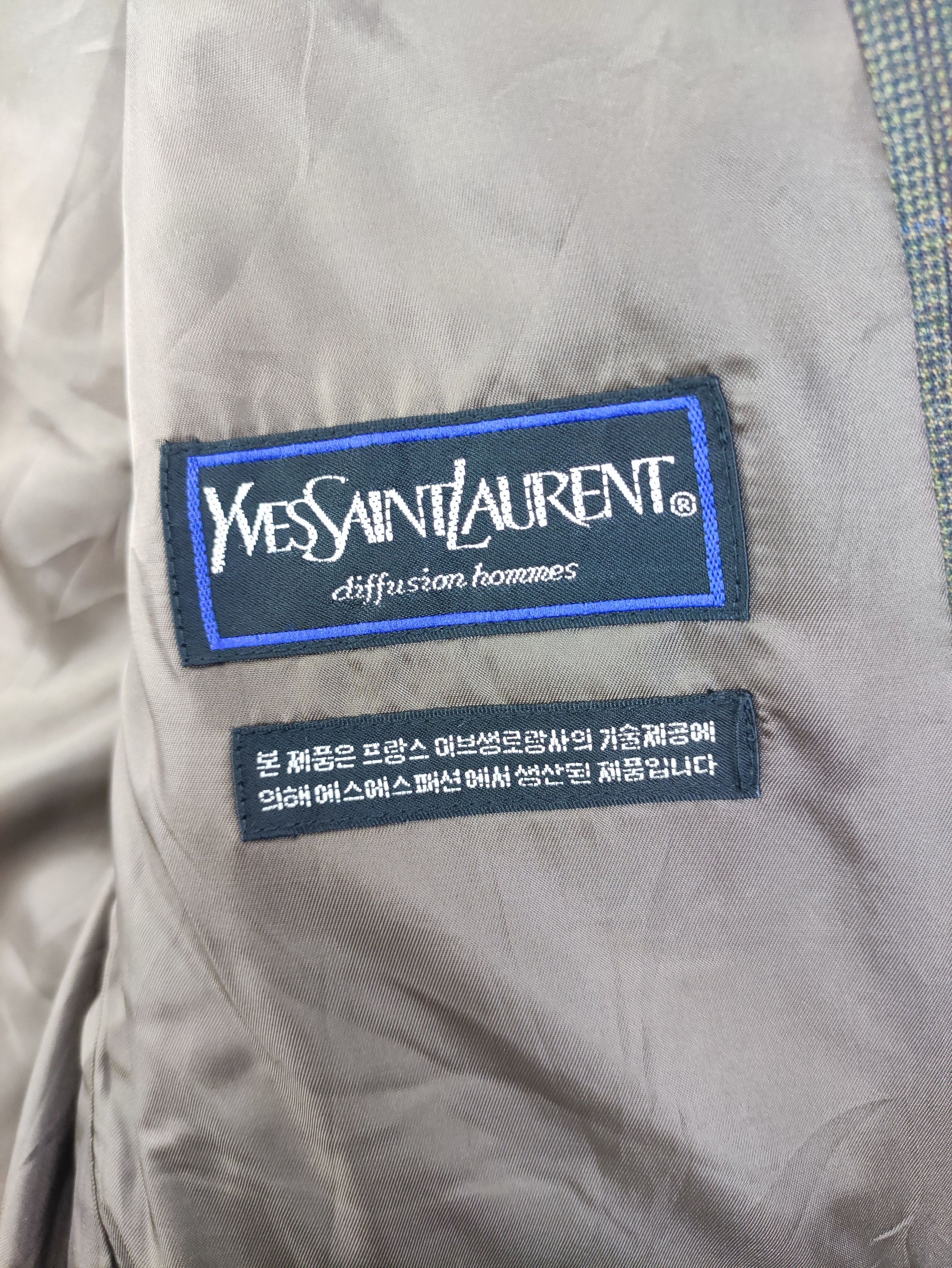 Yves Saint Laurent Vintage Yves Saint Laurent Coat Blazer Suit Jacket Size US M / EU 48-50 / 2 - 3 Thumbnail