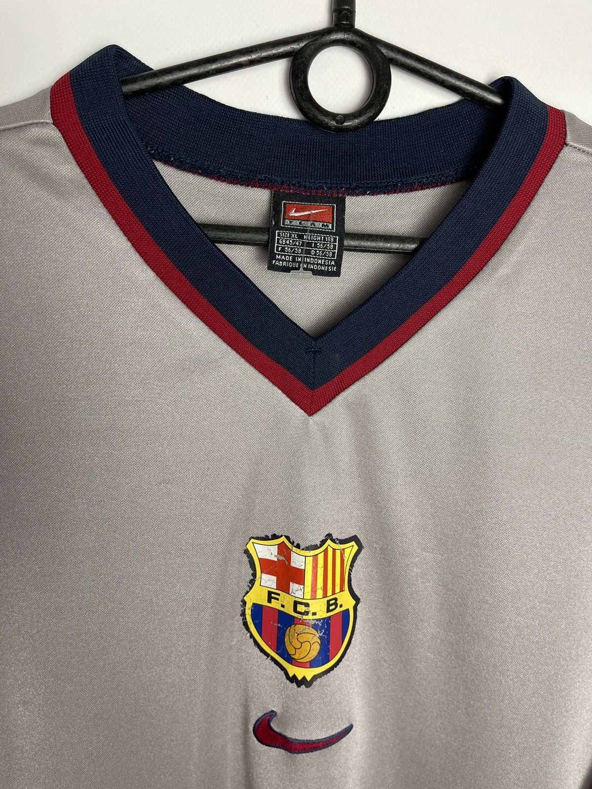 Vintage Vintage jersey Tee Nike F.C. Barcelona football Size US XL / EU 56 / 4 - 3 Thumbnail