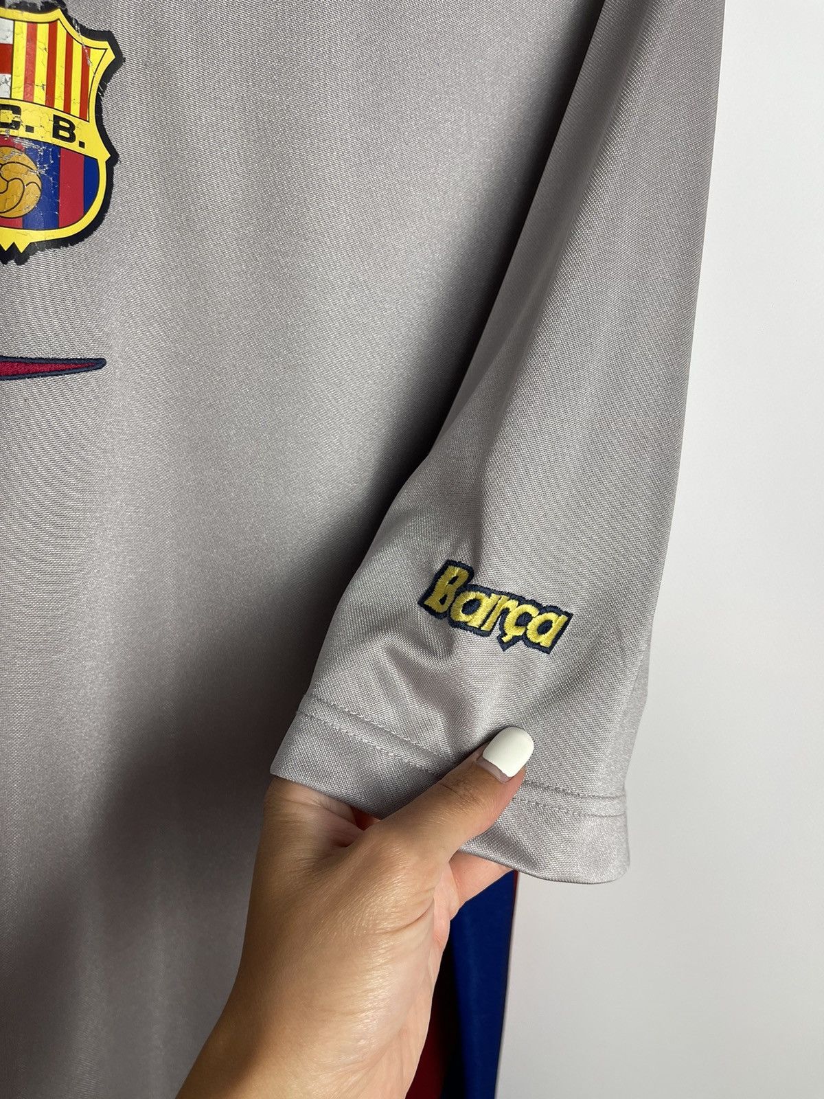 Vintage Vintage jersey Tee Nike F.C. Barcelona football Size US XL / EU 56 / 4 - 4 Thumbnail