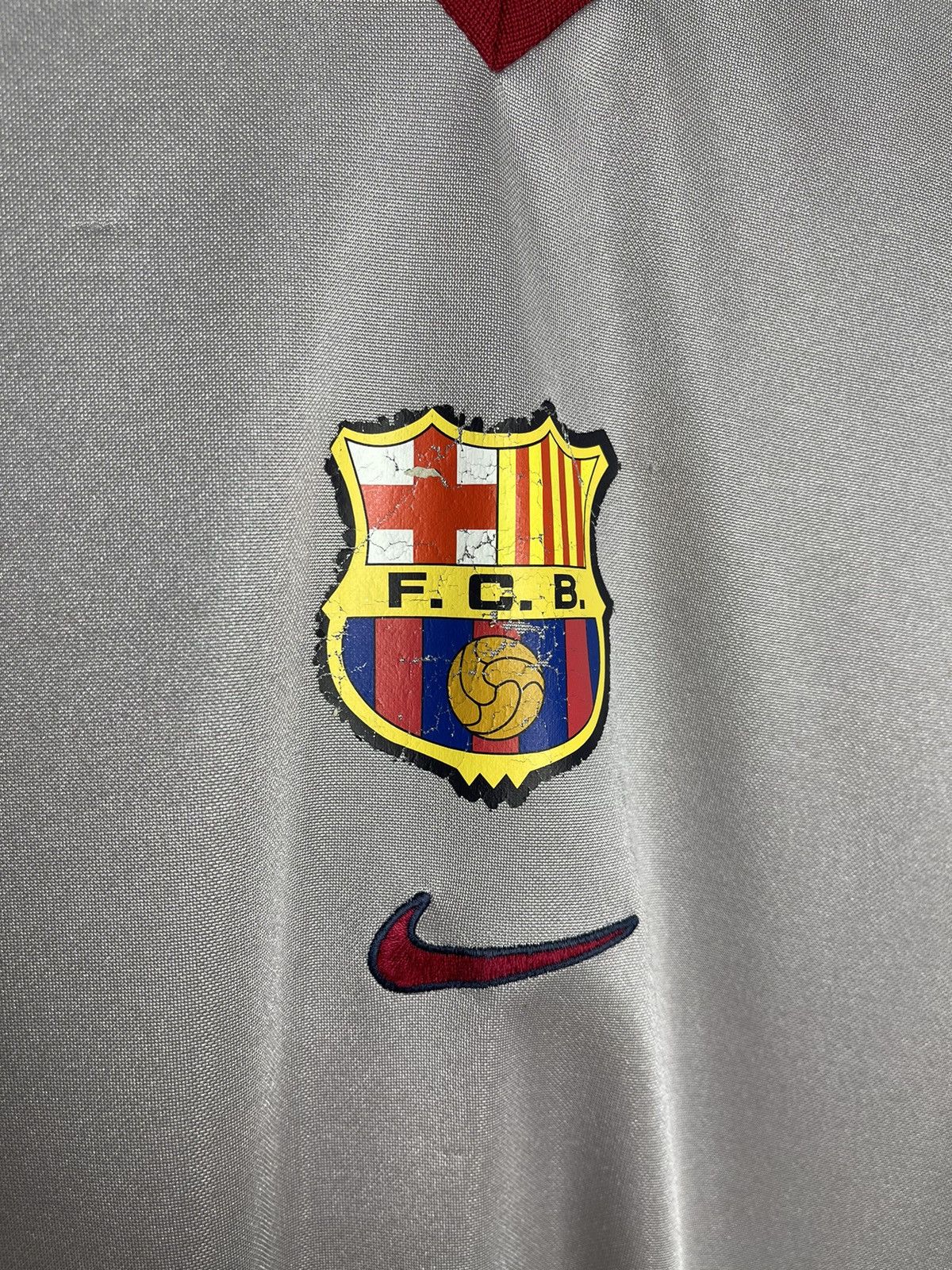Vintage Vintage jersey Tee Nike F.C. Barcelona football Size US XL / EU 56 / 4 - 7 Thumbnail