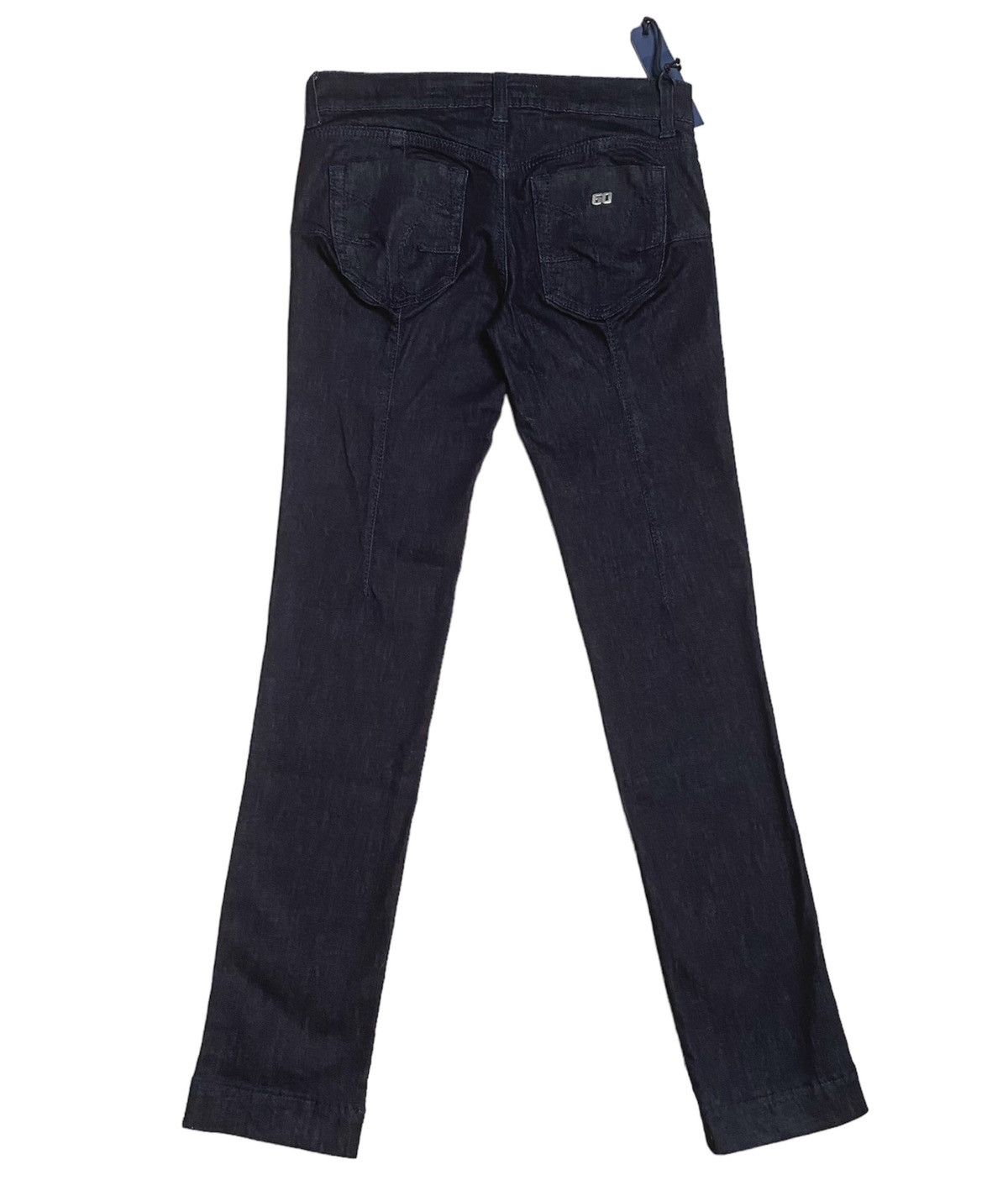 Miss Sixty Vintage New Dark Navy Low Rise Denim Jeans Miss Sixty Y2K Size 29" - 2 Thumbnail