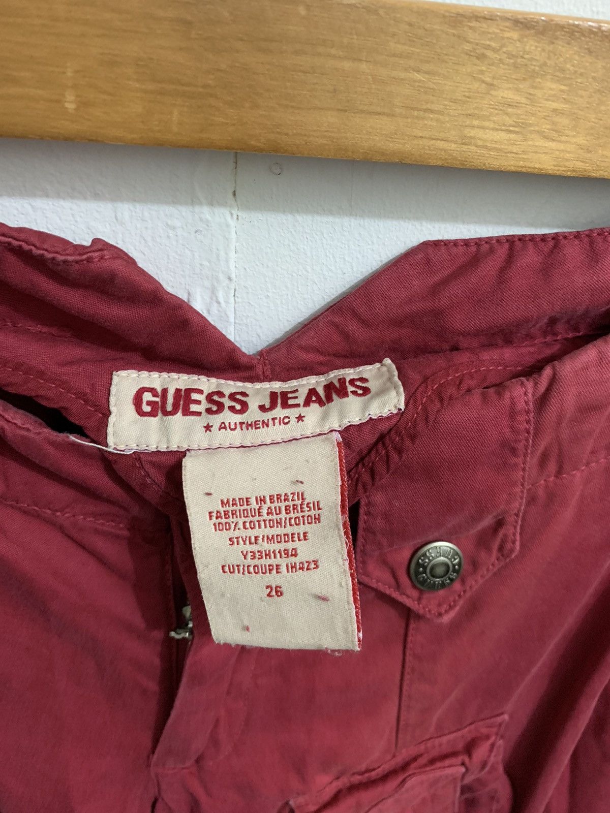 Beauty Beast Guess Bondage Multi Pocket Pants Size US 29 - 6 Thumbnail