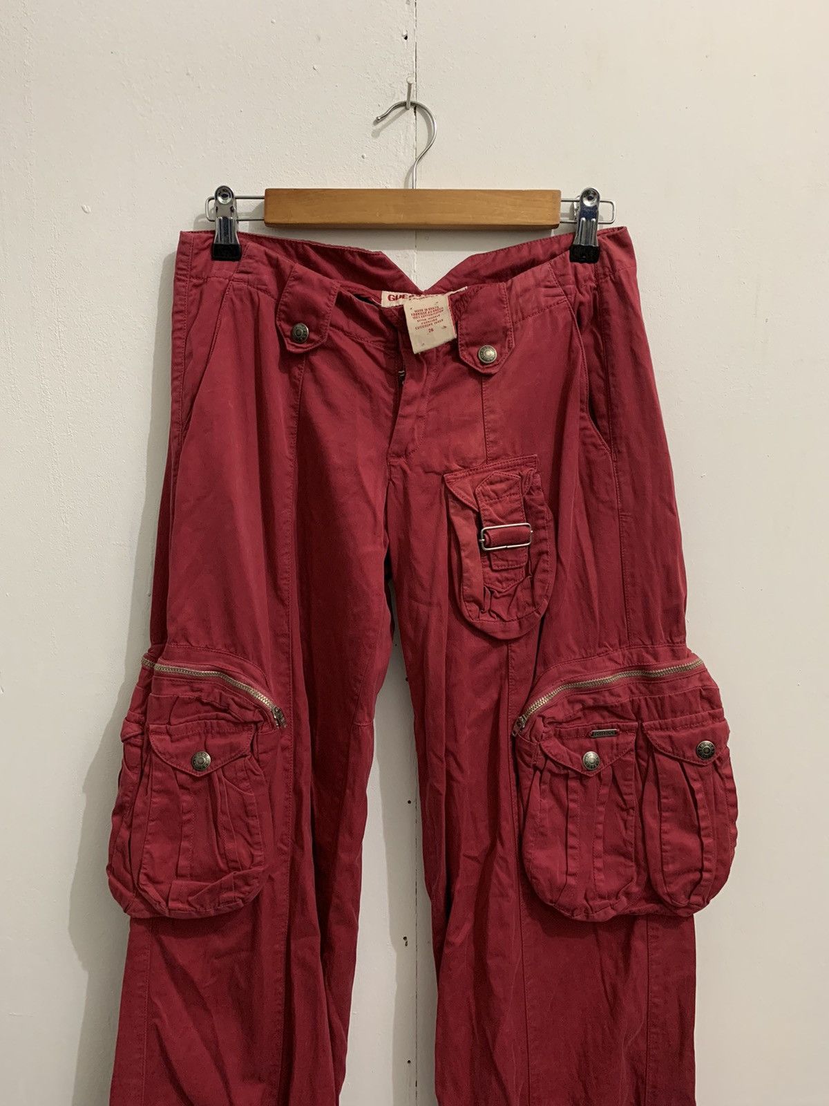 Beauty Beast Guess Bondage Multi Pocket Pants Size US 29 - 4 Thumbnail