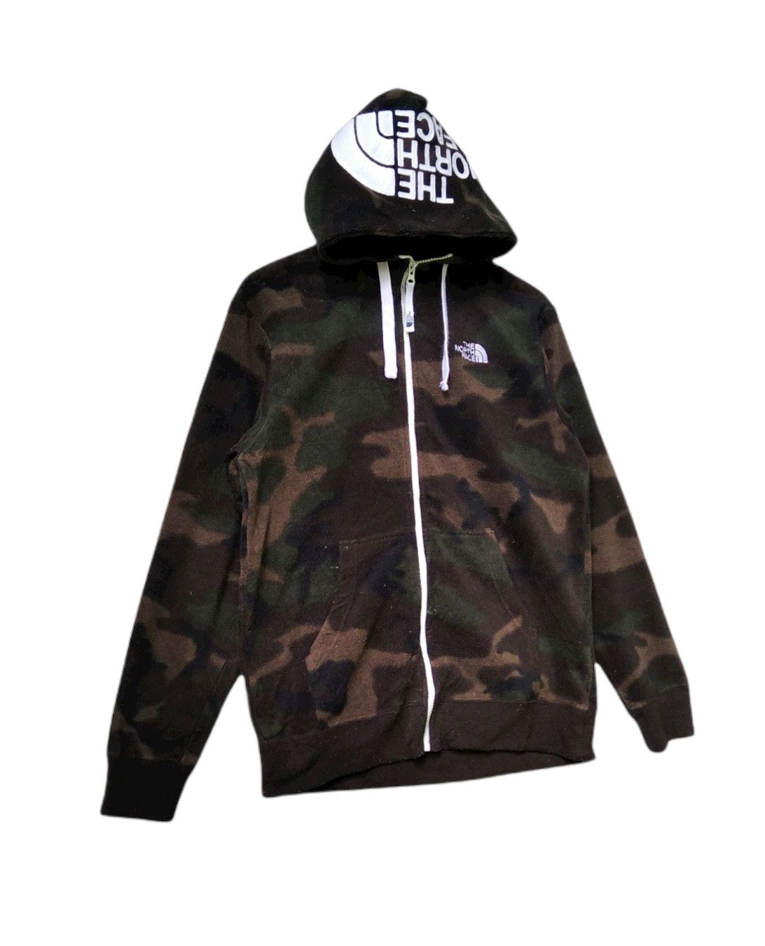 Kazuki Kuraishi × The North Face Stunning🔥The North Face Camo Embroided Logo Fleece Hoodie Size US S / EU 44-46 / 1 - 3 Thumbnail