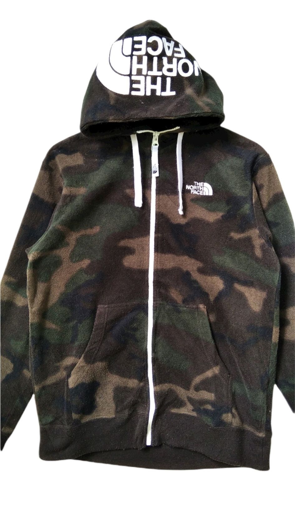 Kazuki Kuraishi × The North Face Stunning🔥The North Face Camo Embroided Logo Fleece Hoodie Size US S / EU 44-46 / 1 - 4 Thumbnail