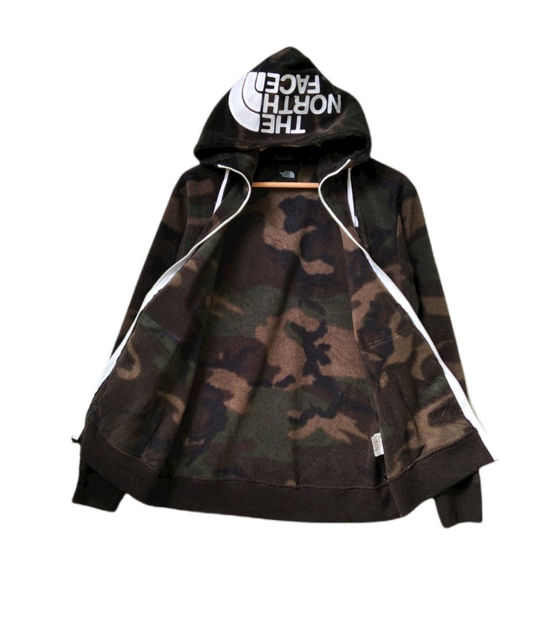 Kazuki Kuraishi × The North Face Stunning🔥The North Face Camo Embroided Logo Fleece Hoodie Size US S / EU 44-46 / 1 - 9 Thumbnail