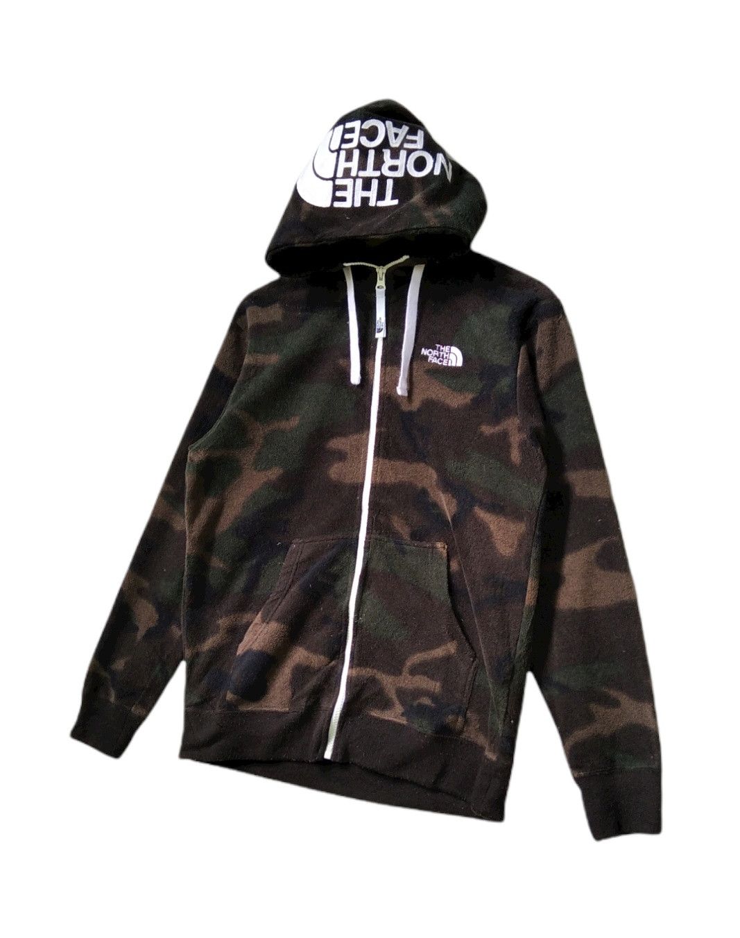 Kazuki Kuraishi × The North Face Stunning🔥The North Face Camo Embroided Logo Fleece Hoodie Size US S / EU 44-46 / 1 - 2 Thumbnail