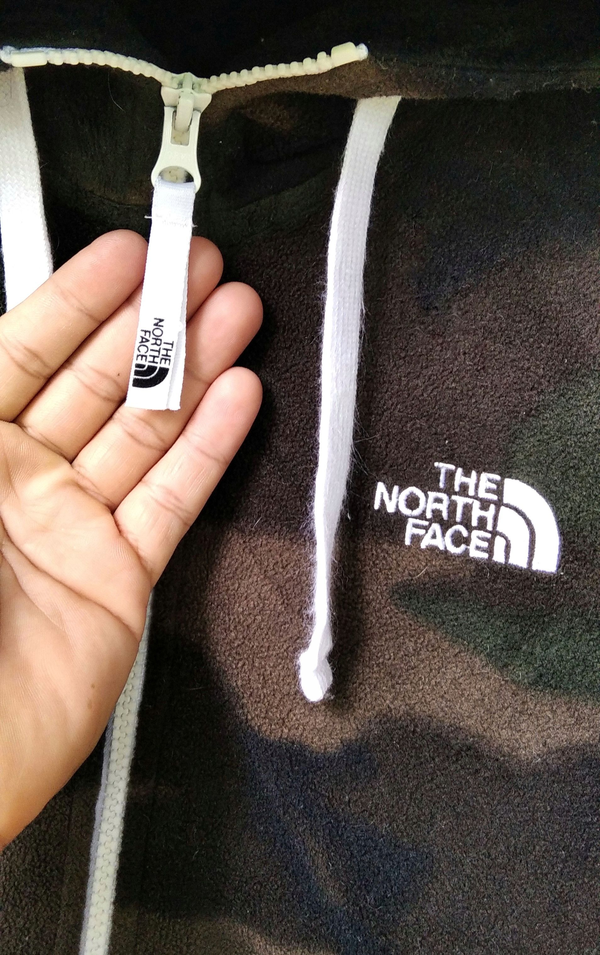 Kazuki Kuraishi × The North Face Stunning🔥The North Face Camo Embroided Logo Fleece Hoodie Size US S / EU 44-46 / 1 - 10 Thumbnail