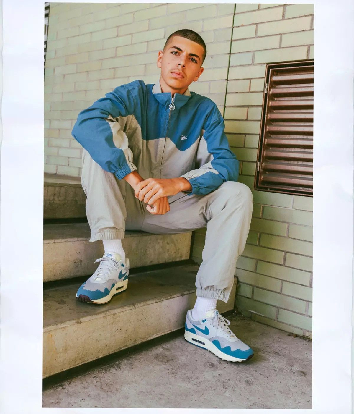 Nike × Patta Nike Air Max 1 Patta Waves Noise Aqua (with bracelet) Size US 9 / EU 42 - 9 Thumbnail