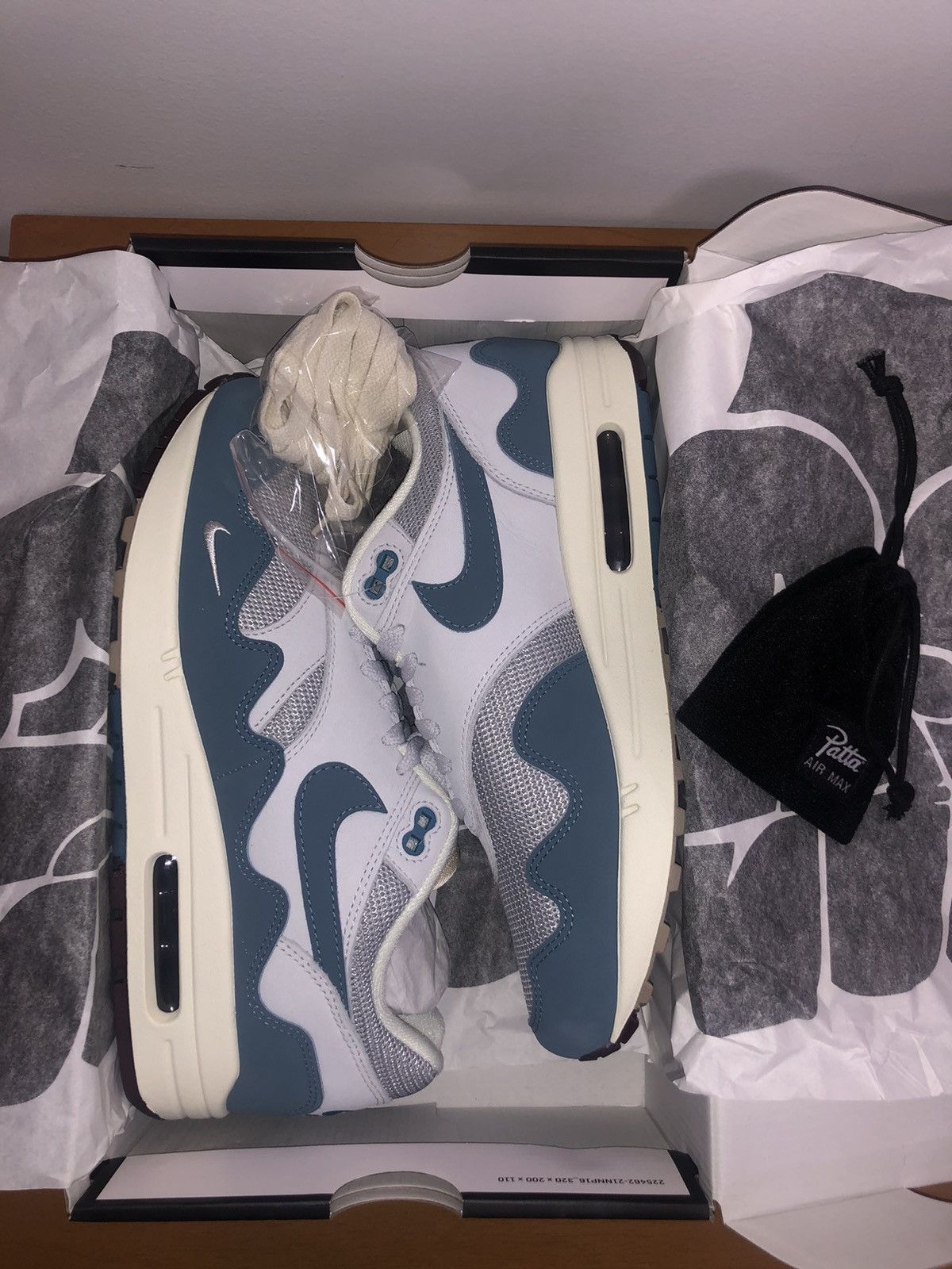 Nike × Patta Nike Air Max 1 Patta Waves Noise Aqua (with