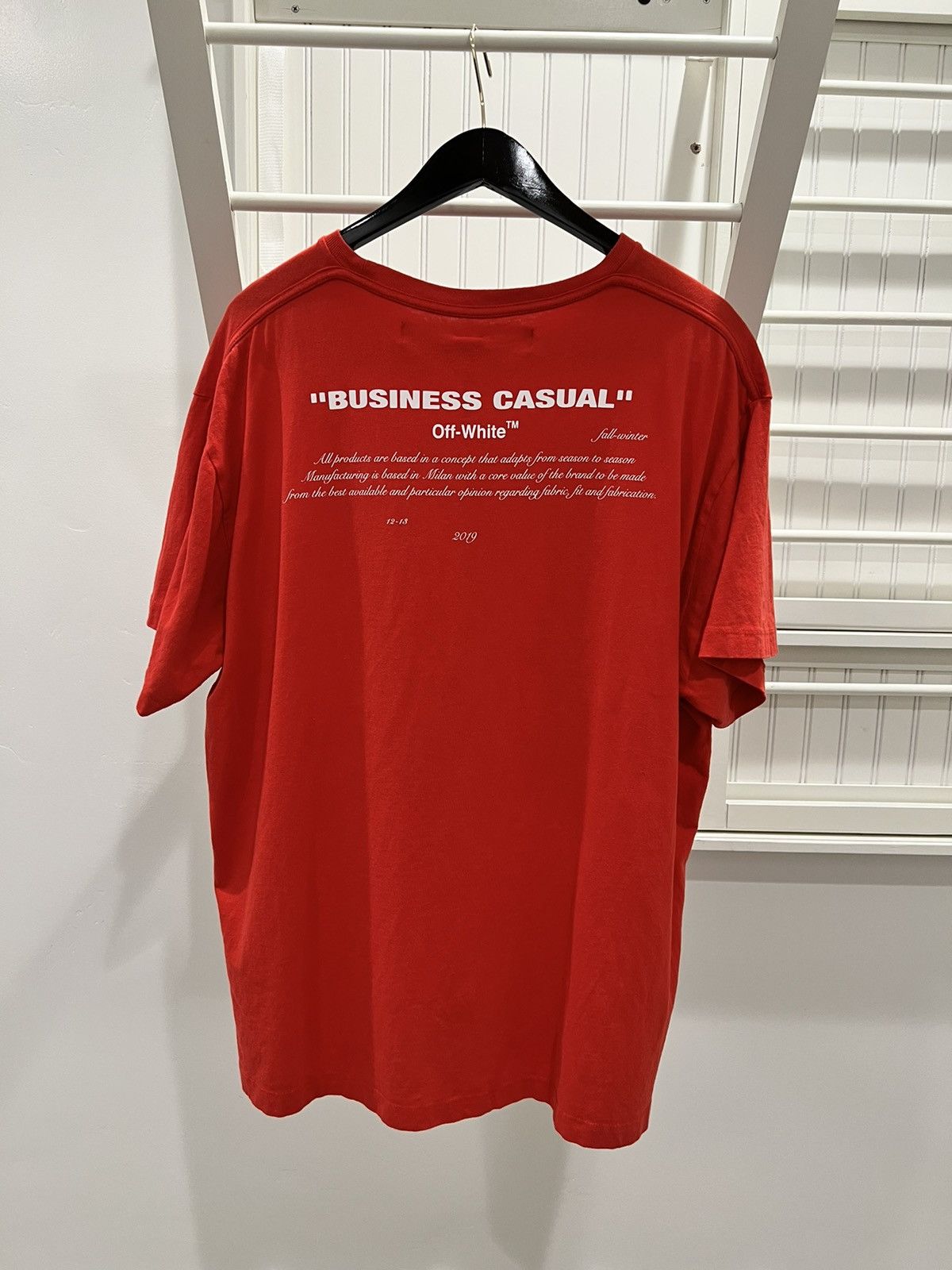 Off White x MCA Bernini Business Casual Tee