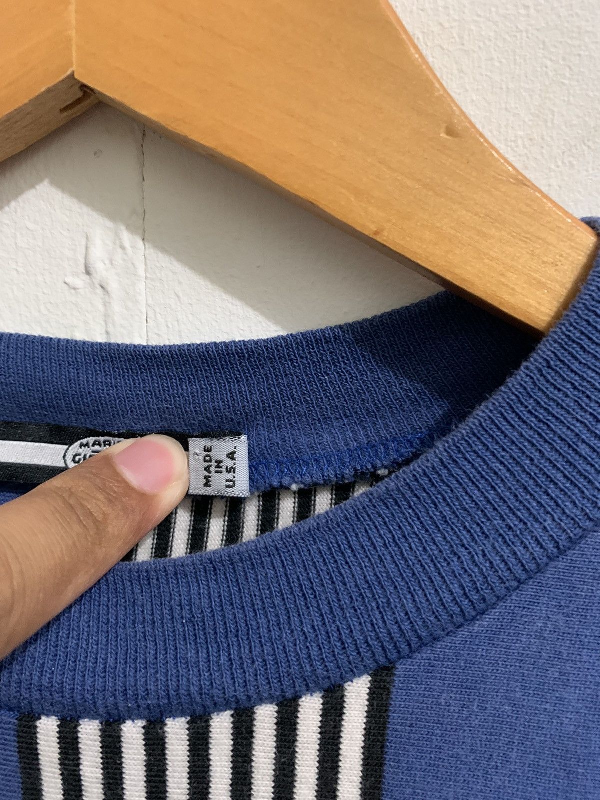 Marithe + Francois Girbaud 90s MFG Stripes Tshirt Size US XL / EU 56 / 4 - 6 Thumbnail